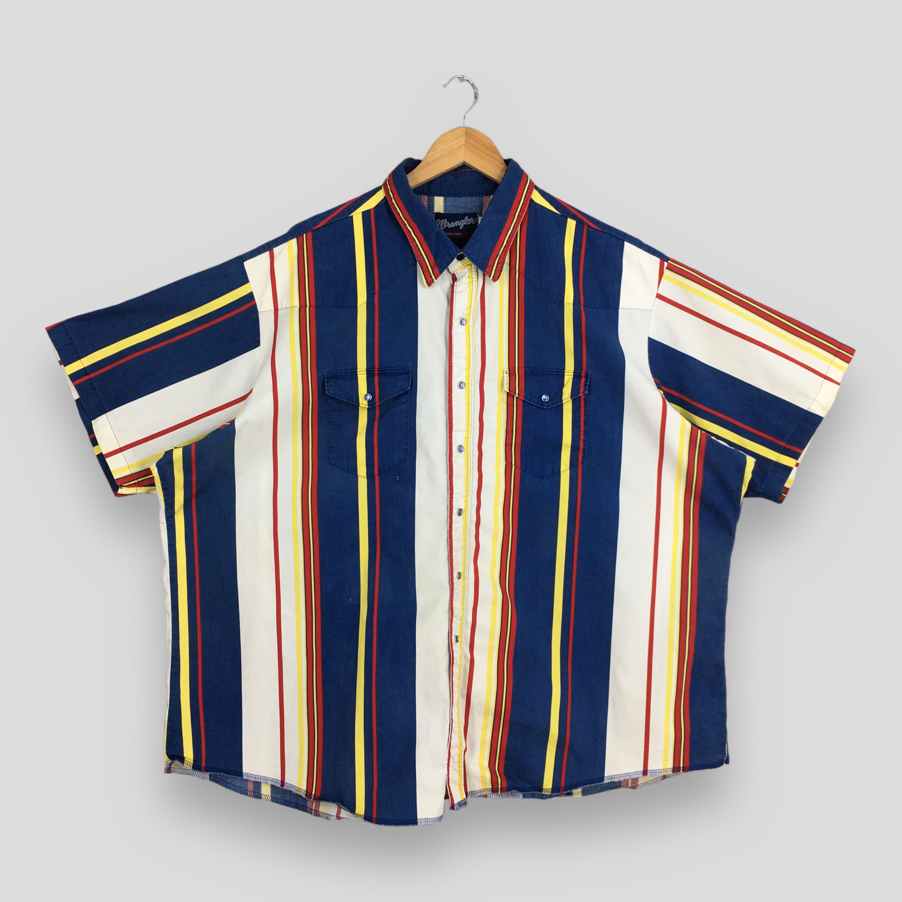 Jieda（ジエダ）の「STRIPE OVERSIZED WESTAN SHIRTS（シャツ/ブラウス