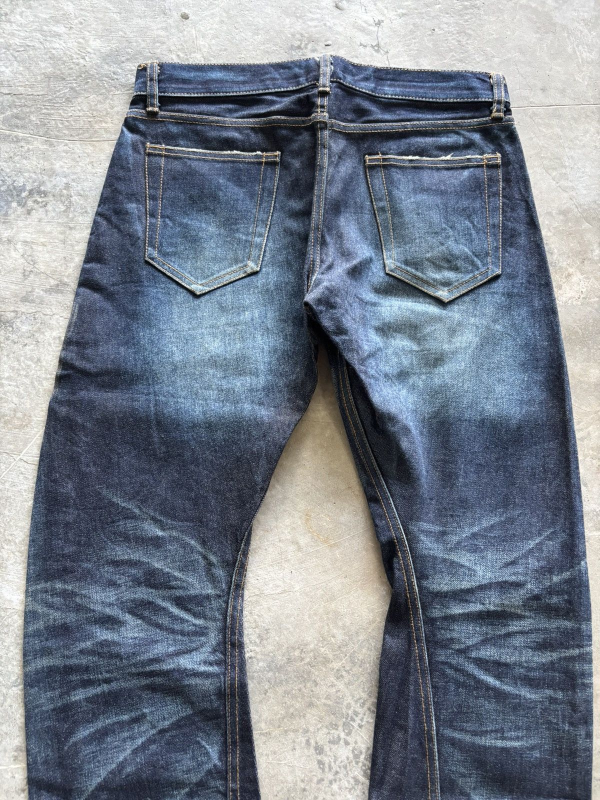 JACKROSE SICK TWIST JACK ROSE CURVE JEANS NEWSPAPER GALLIANO STYLE Size US 31 - 14 Thumbnail