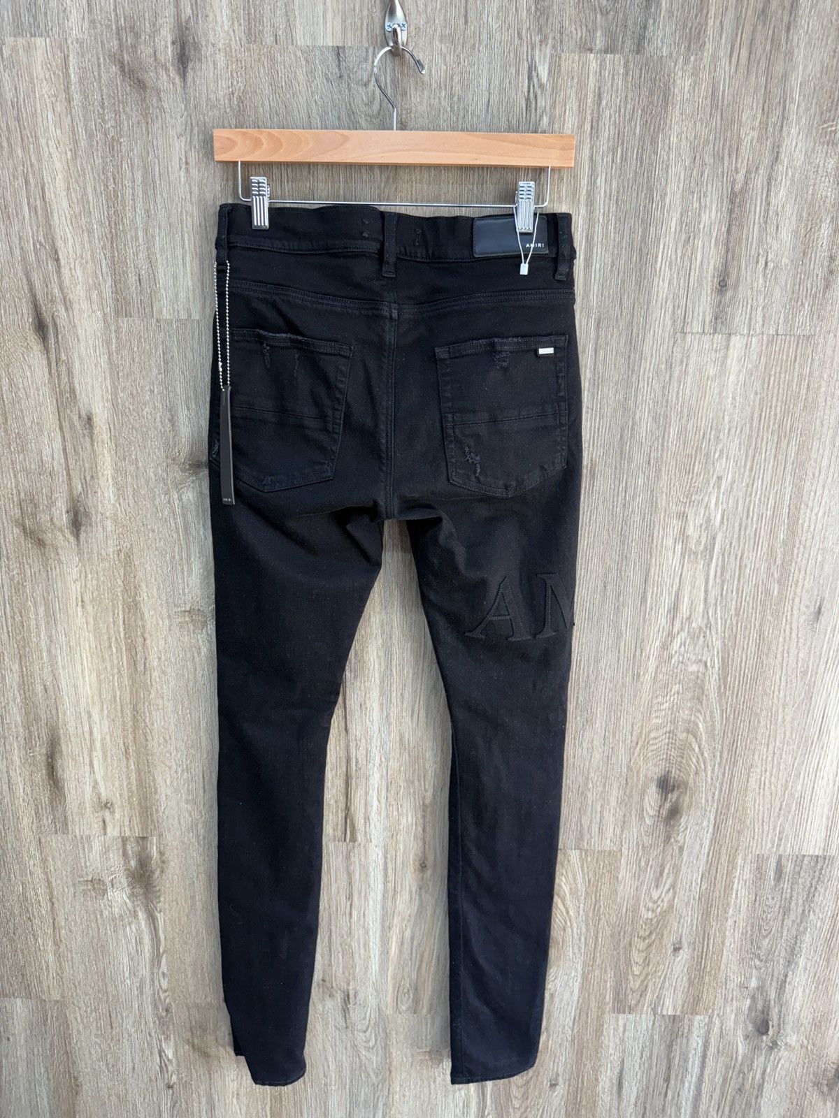 Amiri Amiri Black Denim Jeans Size US 31 - 5 Thumbnail