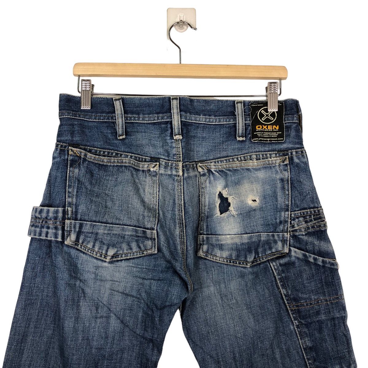 Hysteric Glamour 🔥90’s Vintage Oxen Biker Pants Size US 32 / EU 48 - 8 Thumbnail