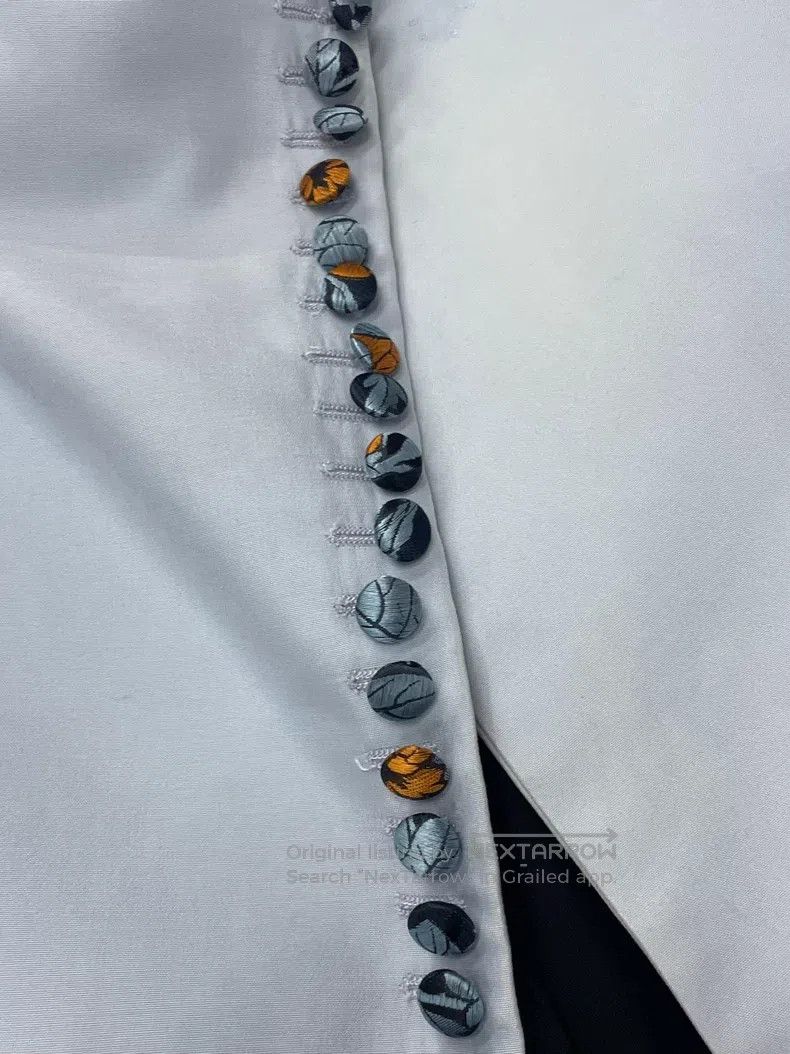 Dior Dior Light blue show embroidery long short-sleeved vest ja Size XS / US 0-2 / IT 36-38 - 3 Thumbnail