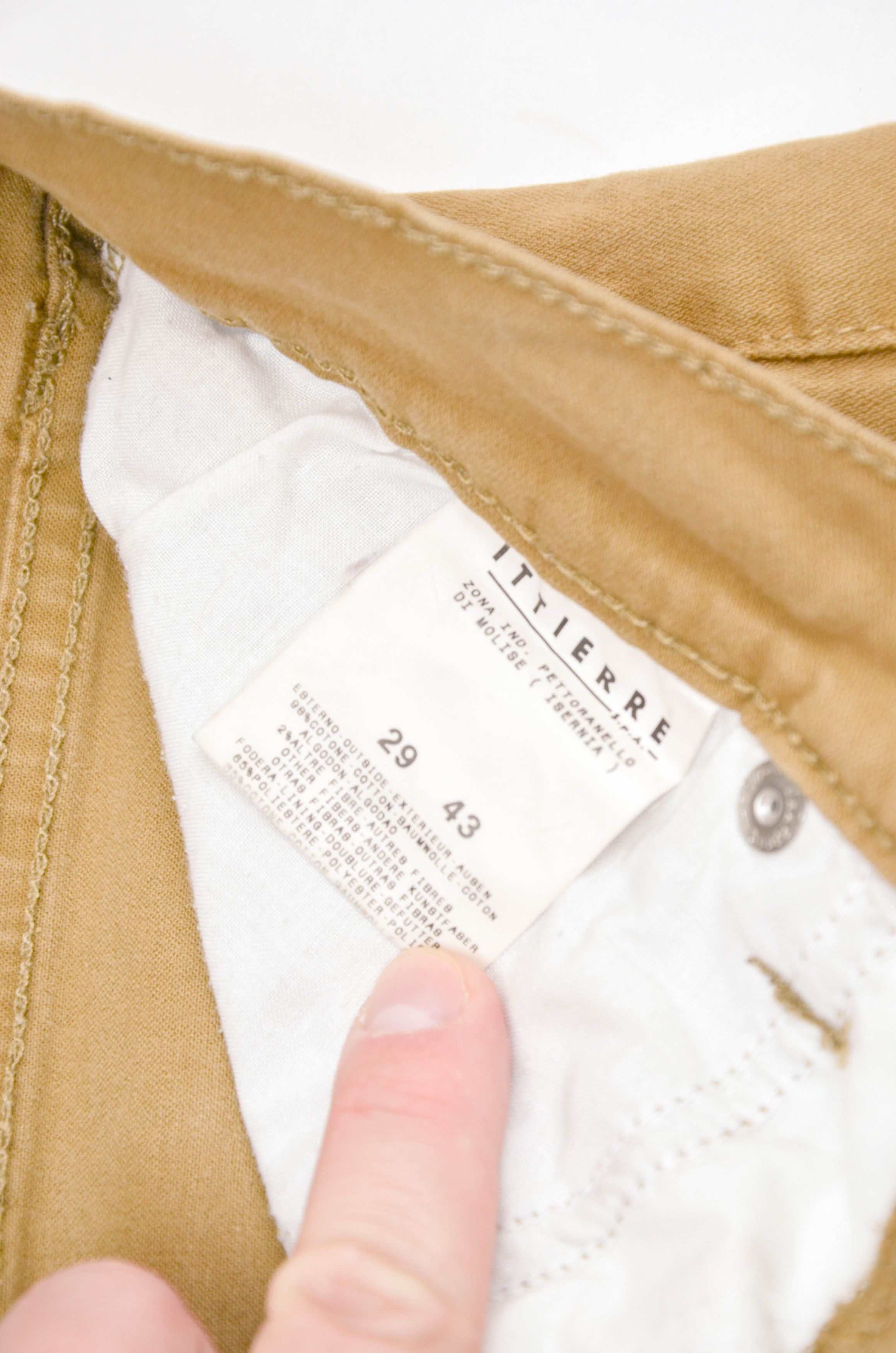 Dolce & Gabbana D&G Dolce & Gabbana Beige Straight-Leg Jeans 29 Size 29" - 6 Thumbnail