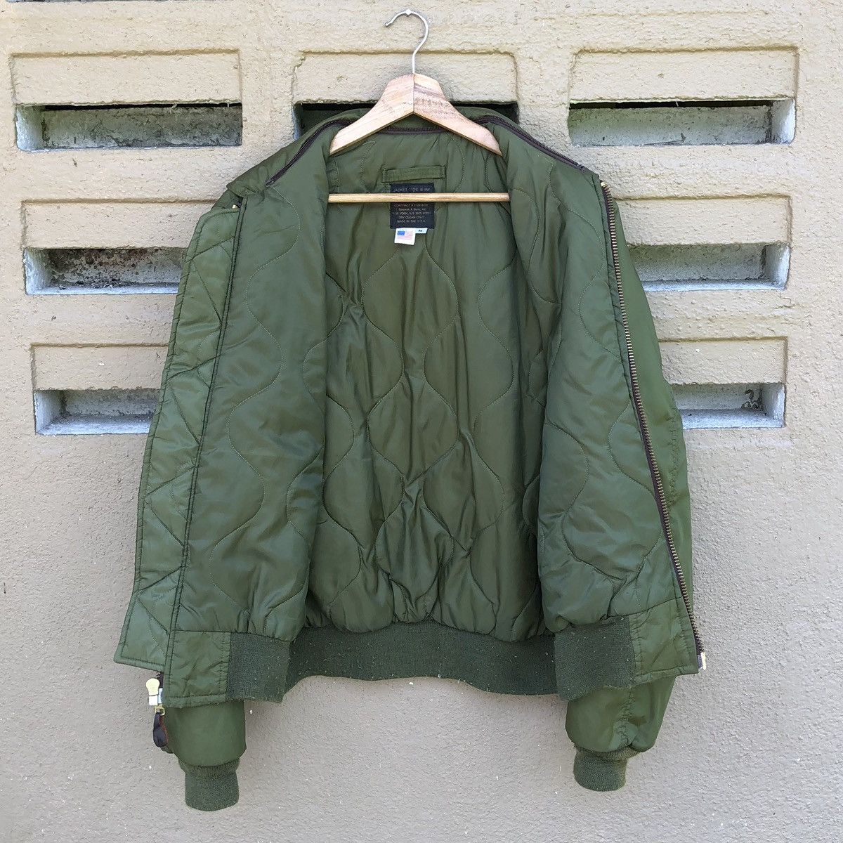 I. Spiewak And Sons VTG US ARMY AIR FORCE TYPE B-15F Spiewak&Sons Bomber Jacket Size US M / EU 48-50 / 2 - 4 Thumbnail