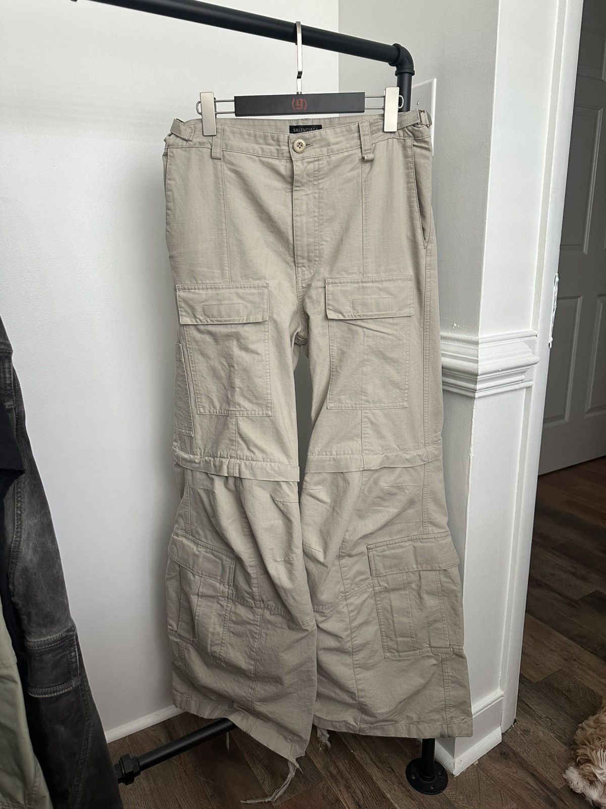 Balenciaga Flared Cargo