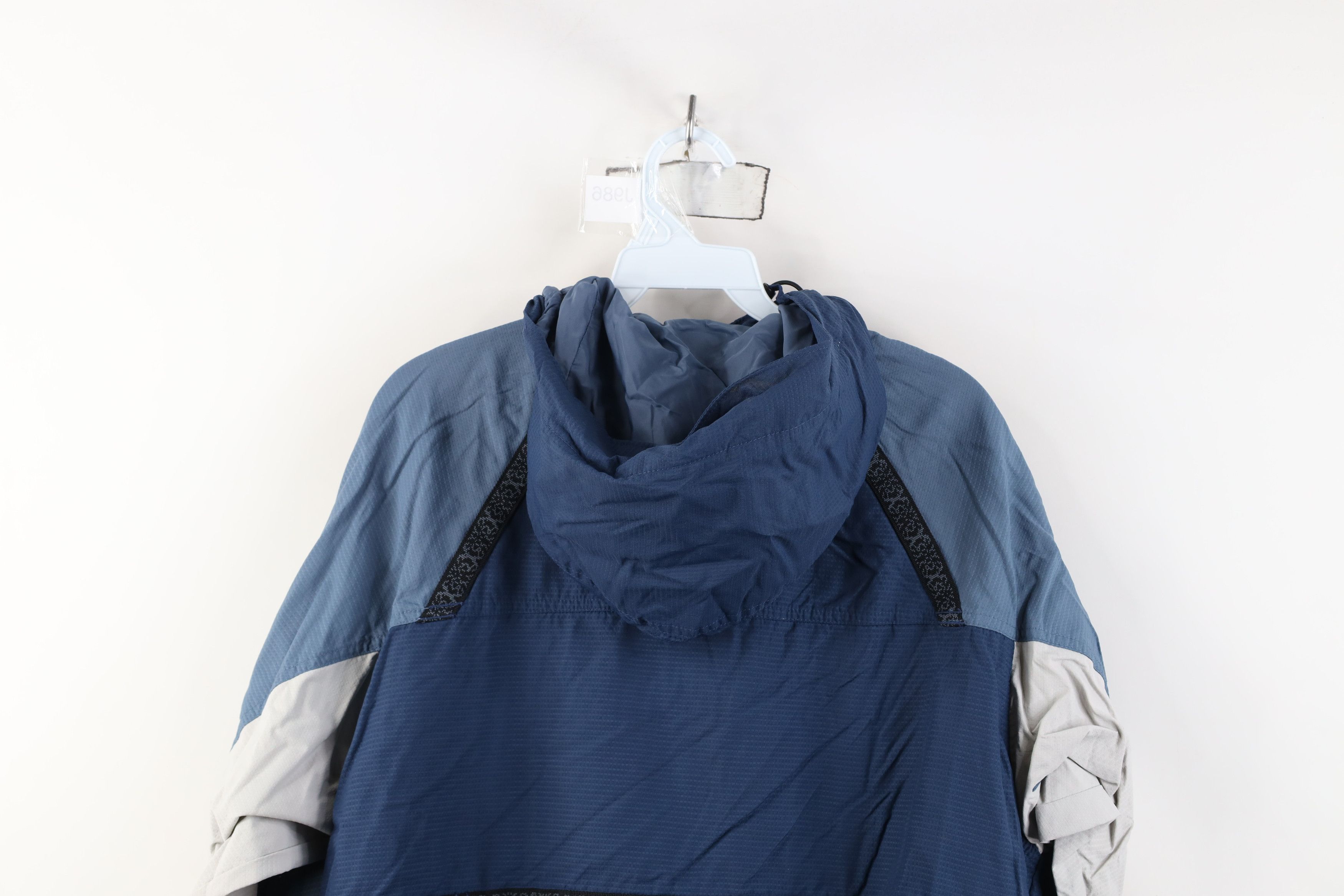 Columbia Vintage 90s Columbia Packable Hooded Anorak Jacket Blue Size US M / EU 48-50 / 2 - 13 Thumbnail