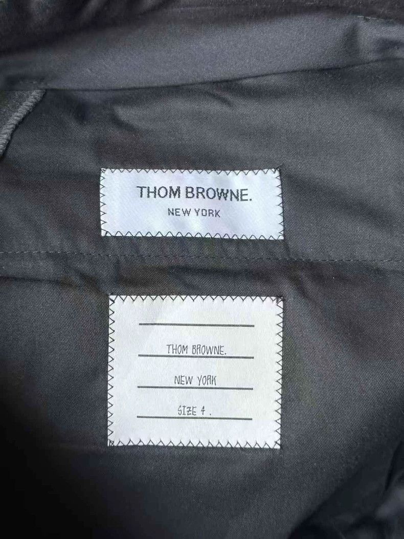 Thom Browne Thom Browne size4 Dark grey overalls Size 38S - 7 Thumbnail