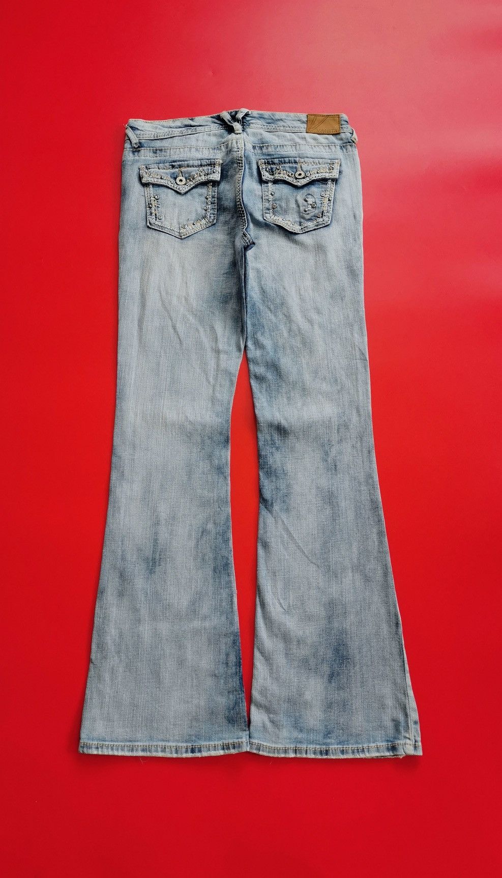 Vintage Y2k Vanity Curvy Bootcut Stretch Jeans Size 30" / US 8 / IT 44 - 5 Thumbnail
