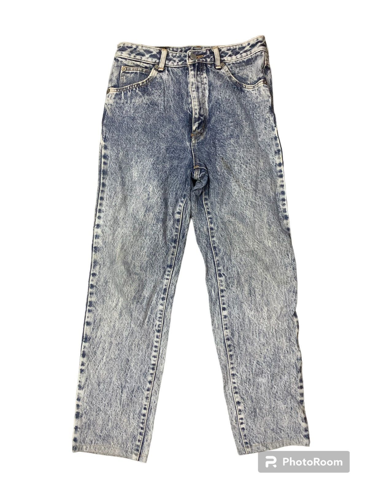Edwin Edwin Acid Wash Flare Denim Jeans Size US 31 - 1 Thumbnail