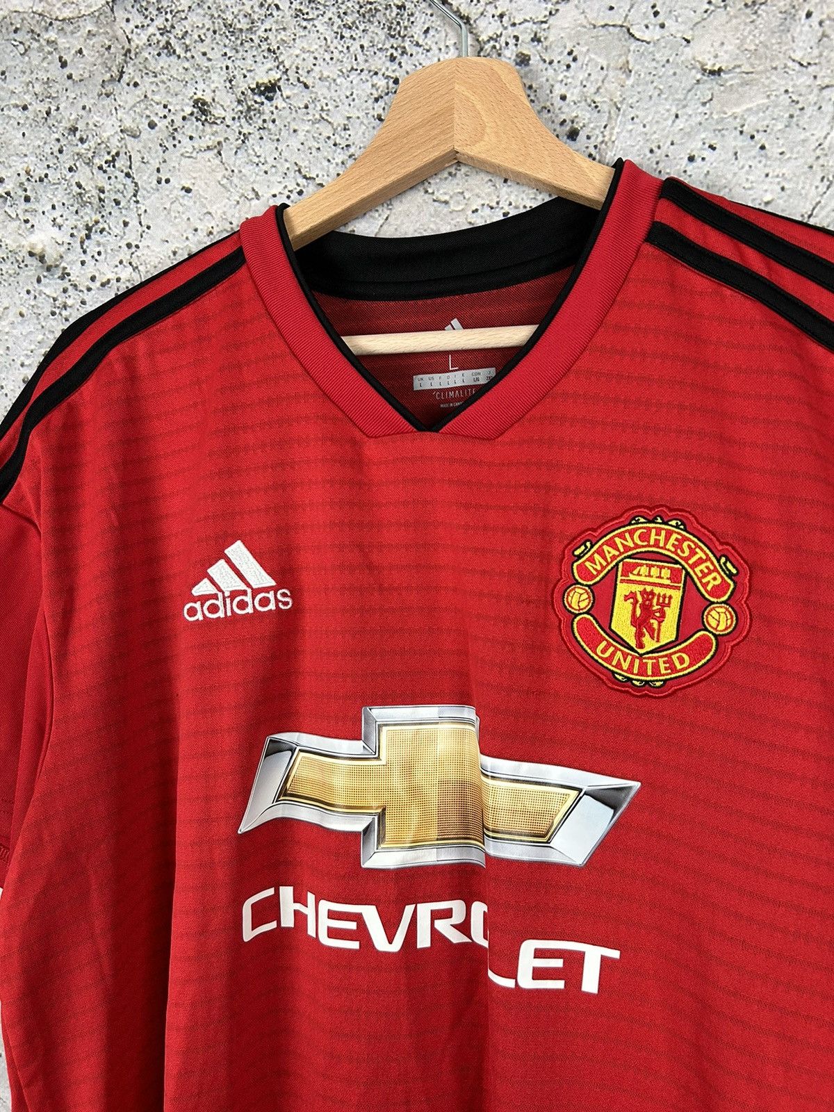 Adidas Manchester United Soccer Jersey Adidas Football Hype Rare Size US L / EU 52-54 / 3 - 3 Thumbnail