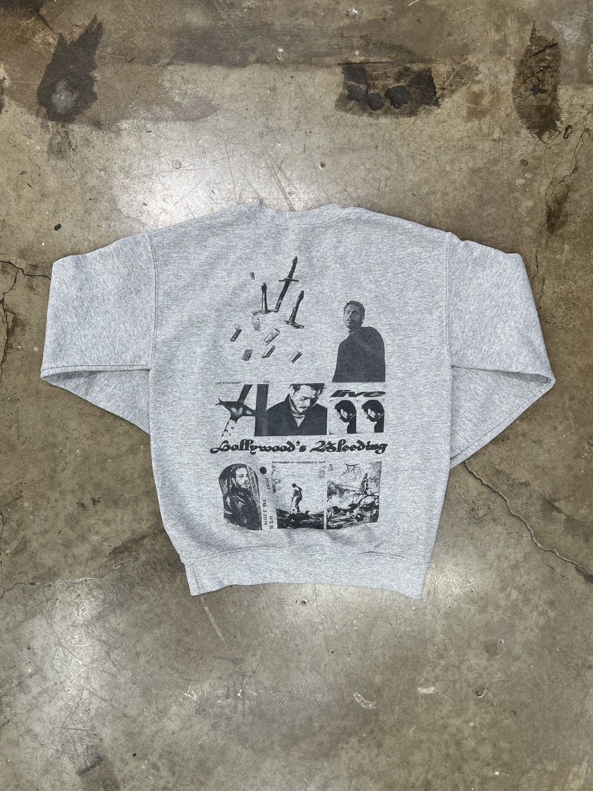 Band Tees Post Malone Posty Co Hoolywood's 25 Feeding Crewneck Small Size US L / EU 52-54 / 3 - 5 Thumbnail