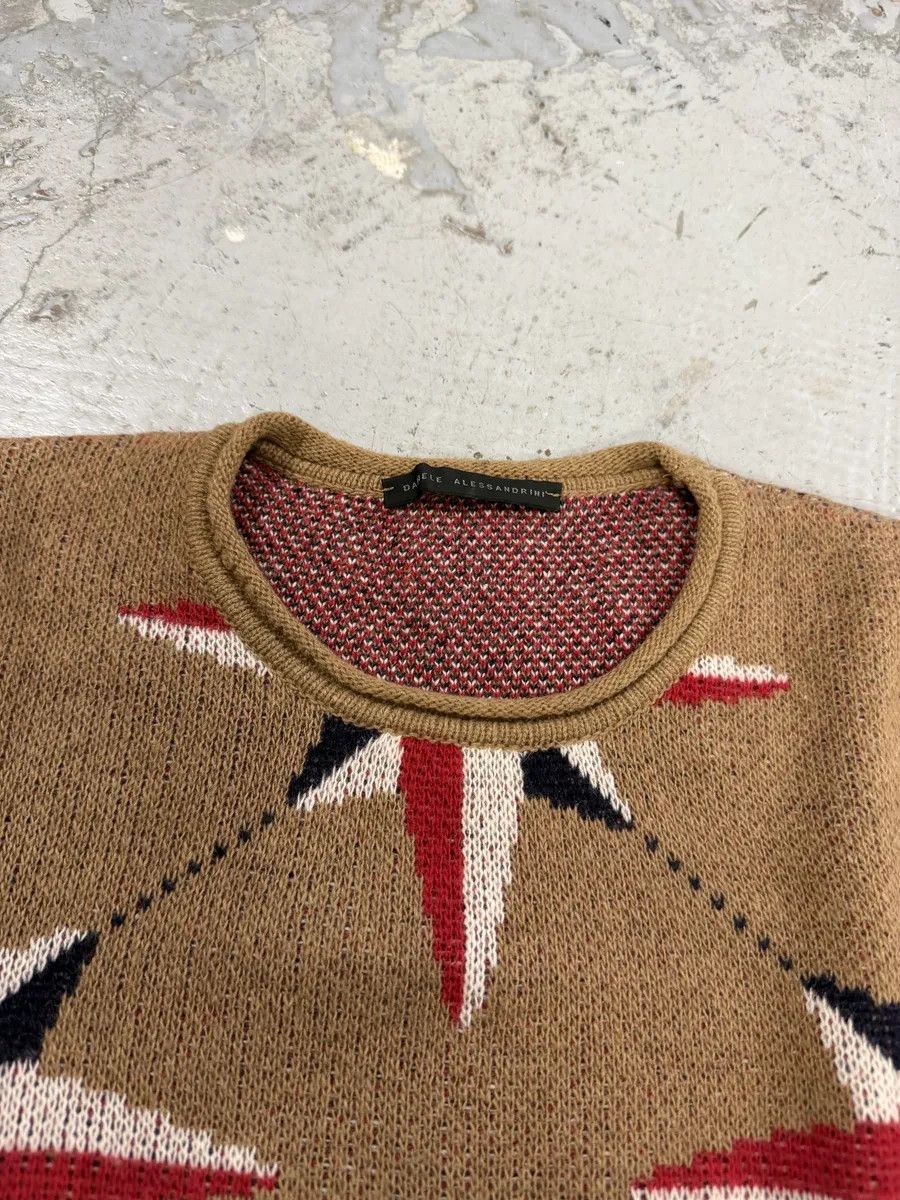 Daniele Alessandrini 2000s Daniele Alessandrini Camel Wool Stars Propaganda Sweater Size US S / EU 44-46 / 1 - 7 Thumbnail