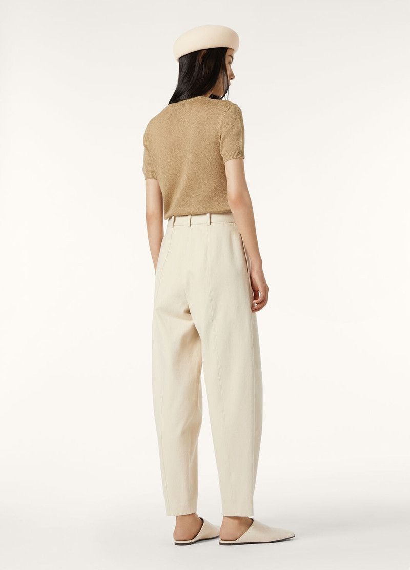 Loro Piana o1srvl11e0526 FAO9856 Brolo Crewneck Sweater Light Brown Size L / US 10 / IT 46 - 5 Thumbnail
