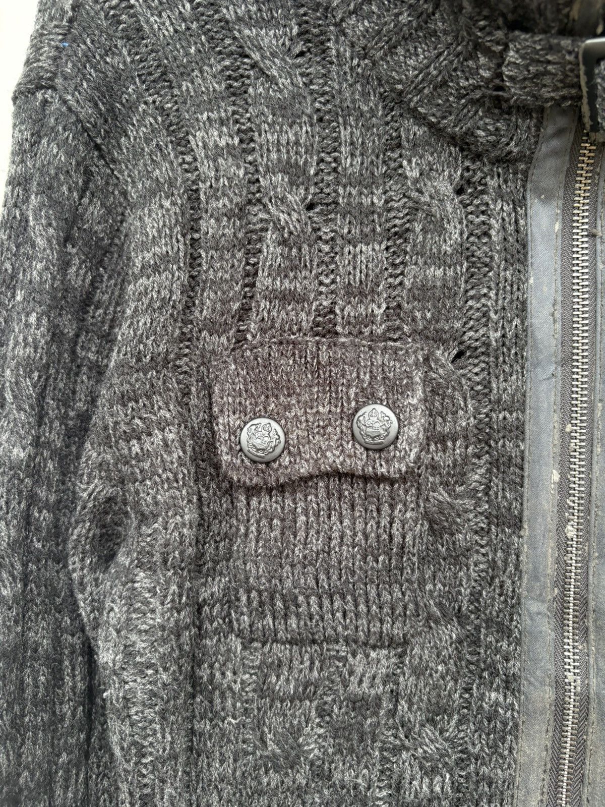 Japanese Brand Mossio Knitwear Fur Jacket Japanese Brand Size US M / EU 48-50 / 2 - 9 Thumbnail