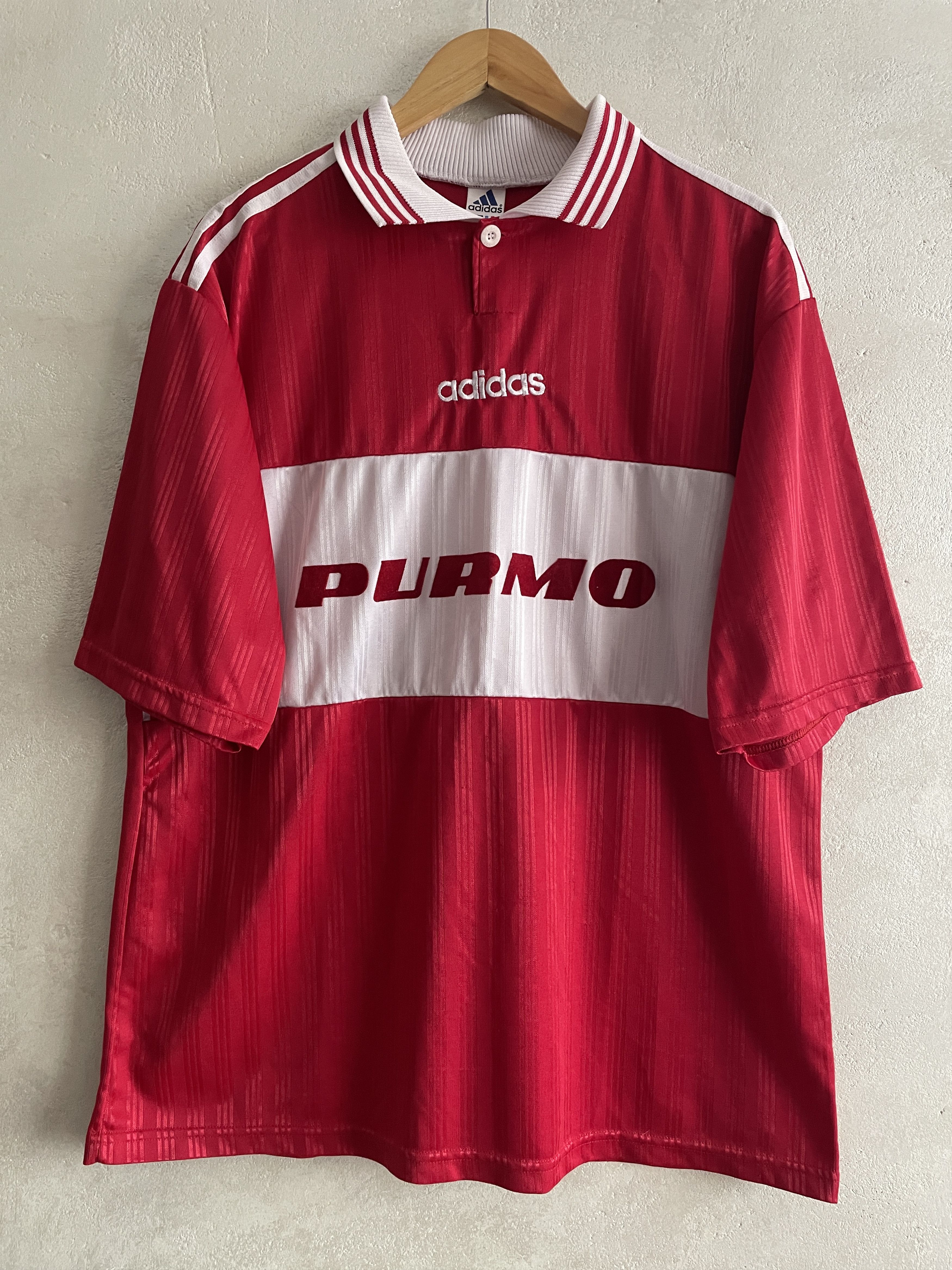 Adidas Vintage Adidas Originals 90s Football Shirt Soccer Jersey Size US XL / EU 56 / 4 - 2 Thumbnail
