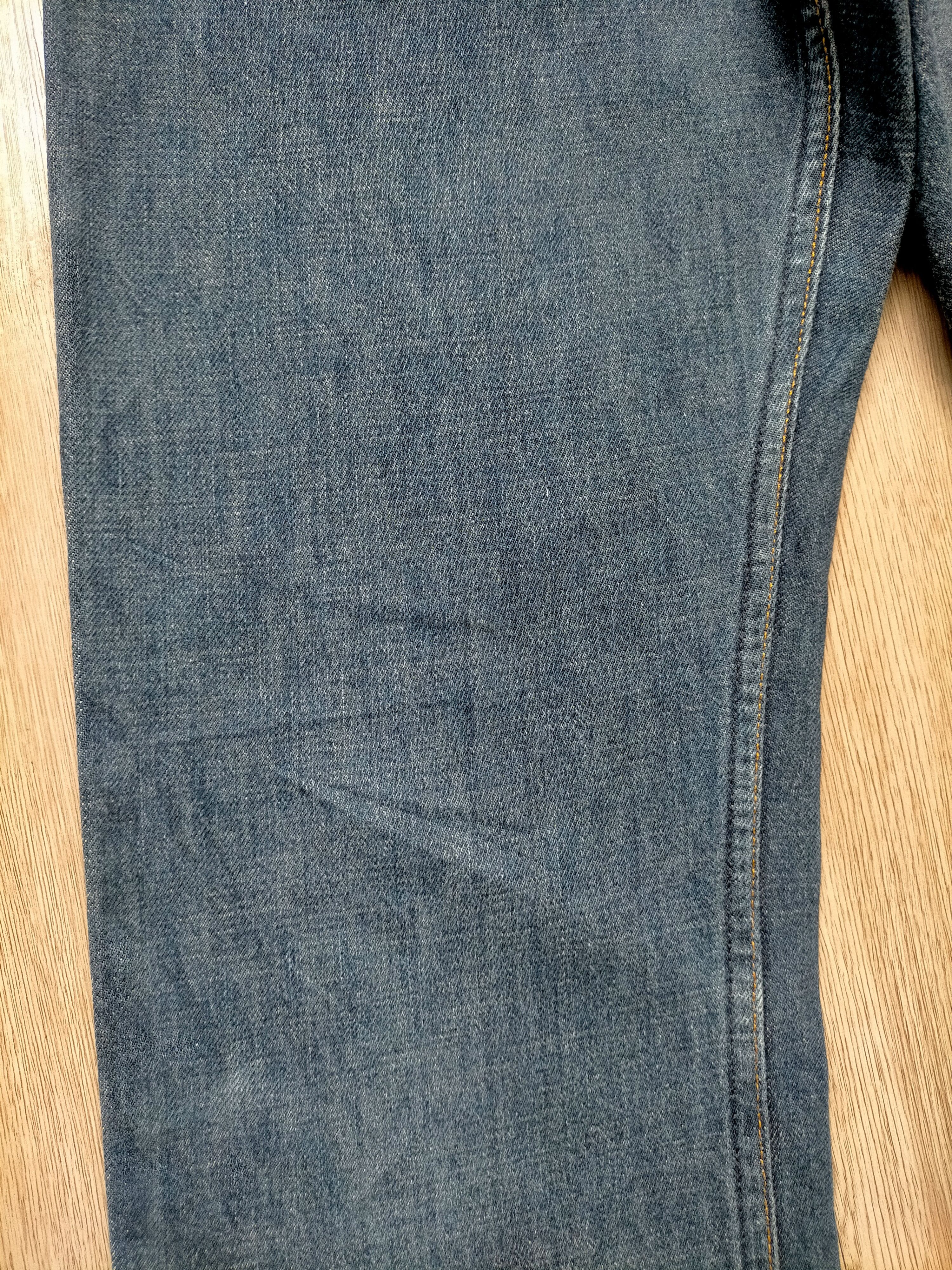 Helmut Lang Vintage 1998 Helmut Lang Italy Denim Pants Size US 31 - 7 Thumbnail
