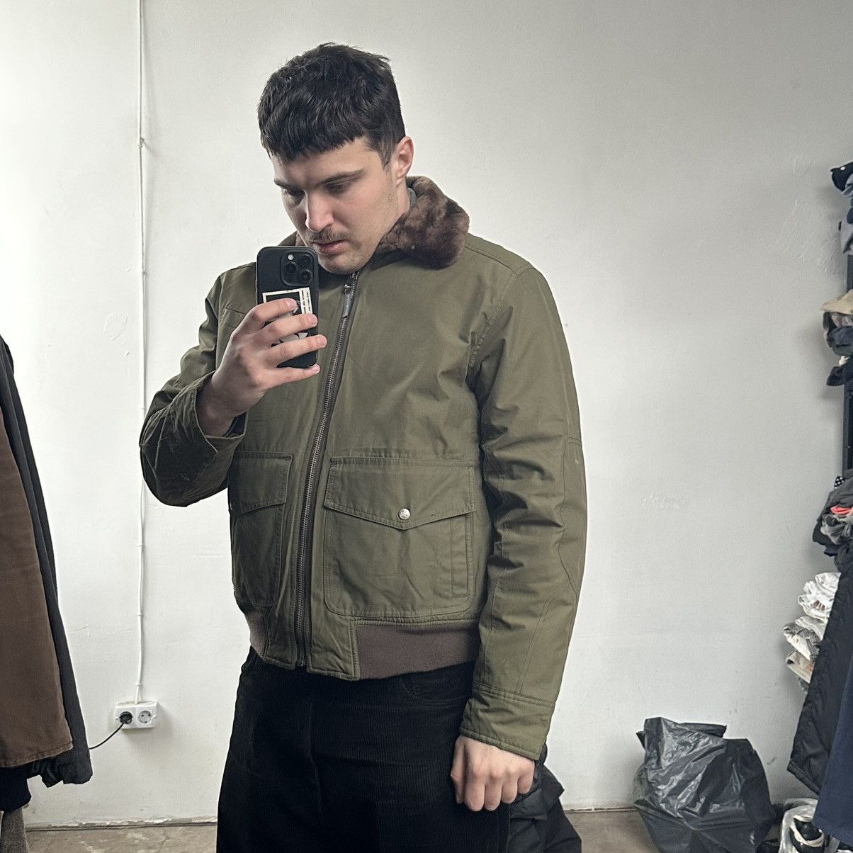 I. Spiewak And Sons Vintage Tanker T-1 reversiable Blanket Bomber Jacket Size US XL / EU 56 / 4 - 10 Thumbnail