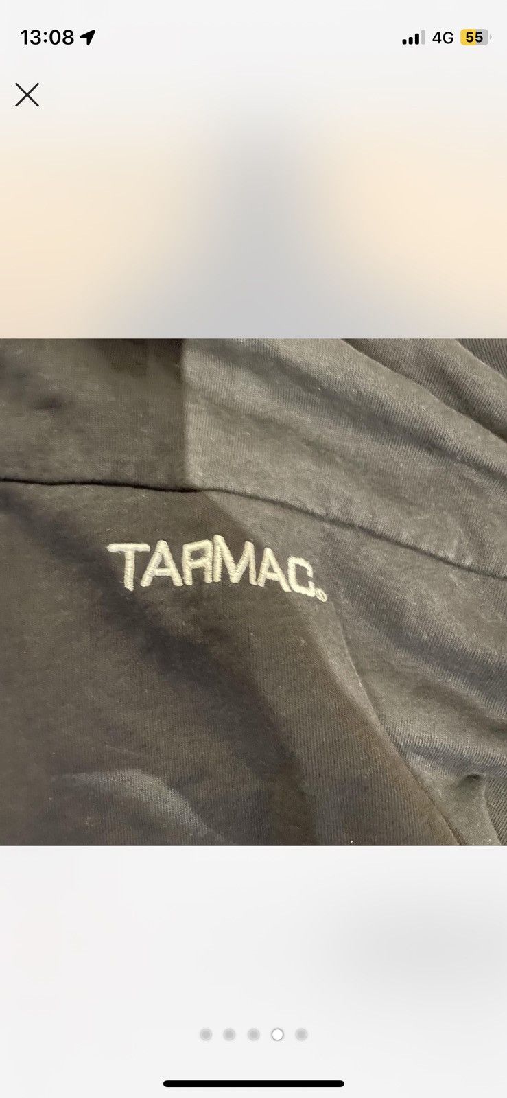 Vintage tarmac hoodie Size US M / EU 48-50 / 2 - 4 Thumbnail
