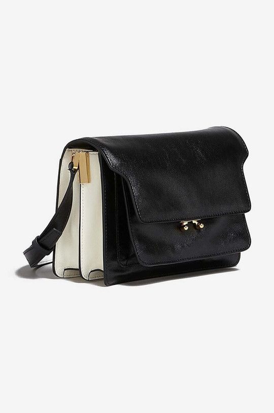 Marni o1w1db11024 Size: OS / Leather Handbag in Black Size ONE SIZE - 2 Thumbnail