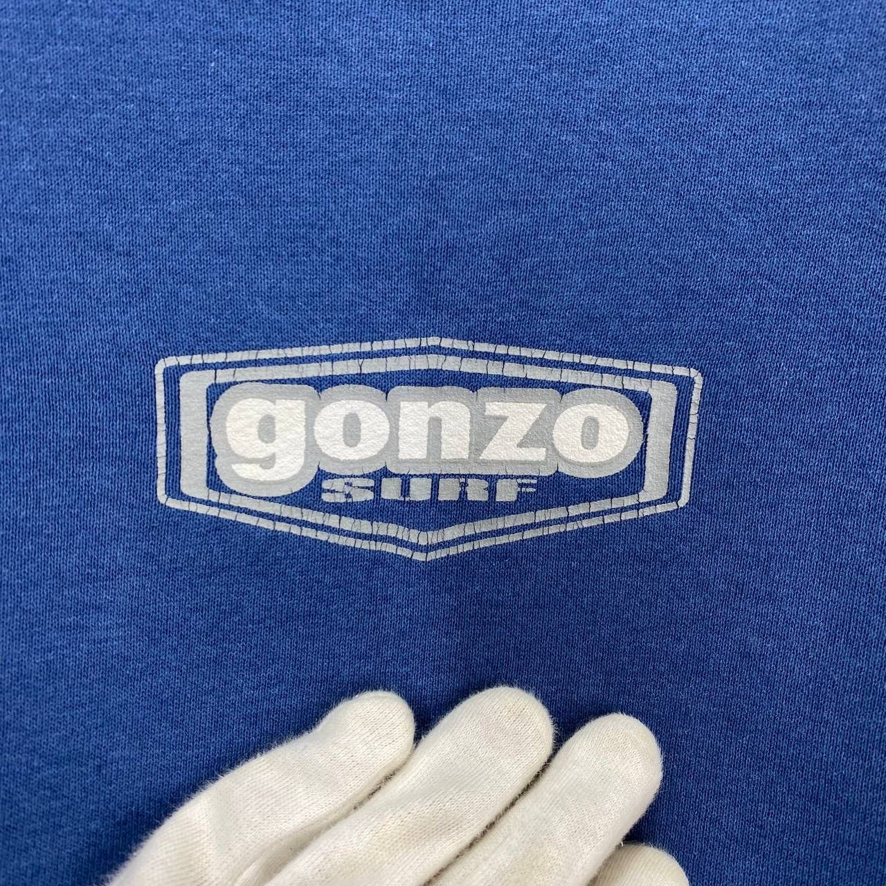 Japanese Brand 90s Vintage GONZO SURF Made In Japan Sweatshirt