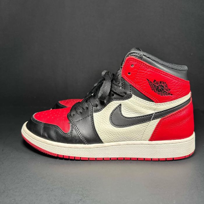 Air jordan 1 retro high og bg hot sale bred toe