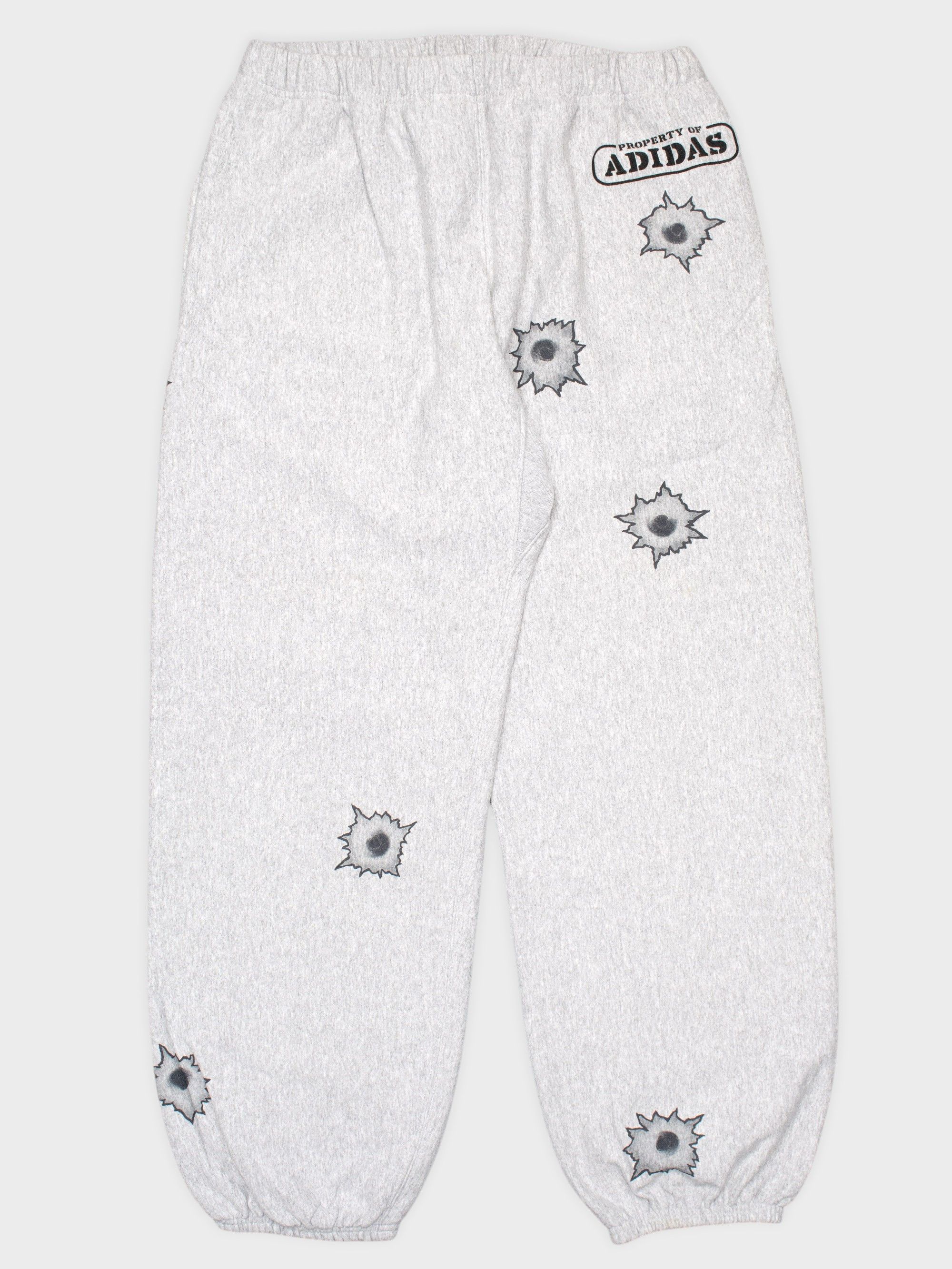 Adidas × Jeremy Scott adidas Originals by Jeremy Scott A/W 2011 Bullet Sweatpants Size US 32 / EU 48 - 1 Thumbnail
