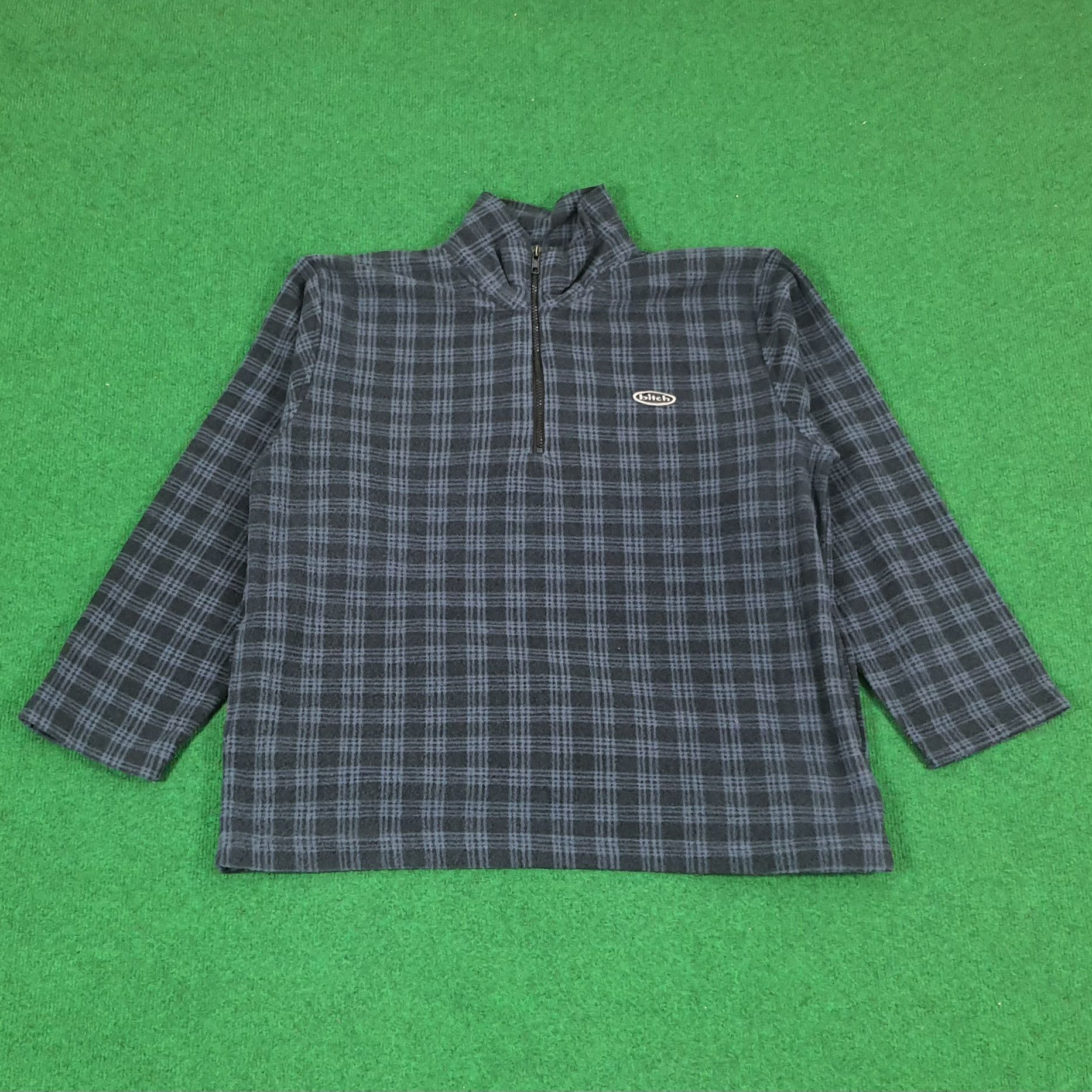 Other Vintage BITCH Skateboards Zipper Fleece Sweatshirts Size US L / EU 52-54 / 3 - 1 Thumbnail