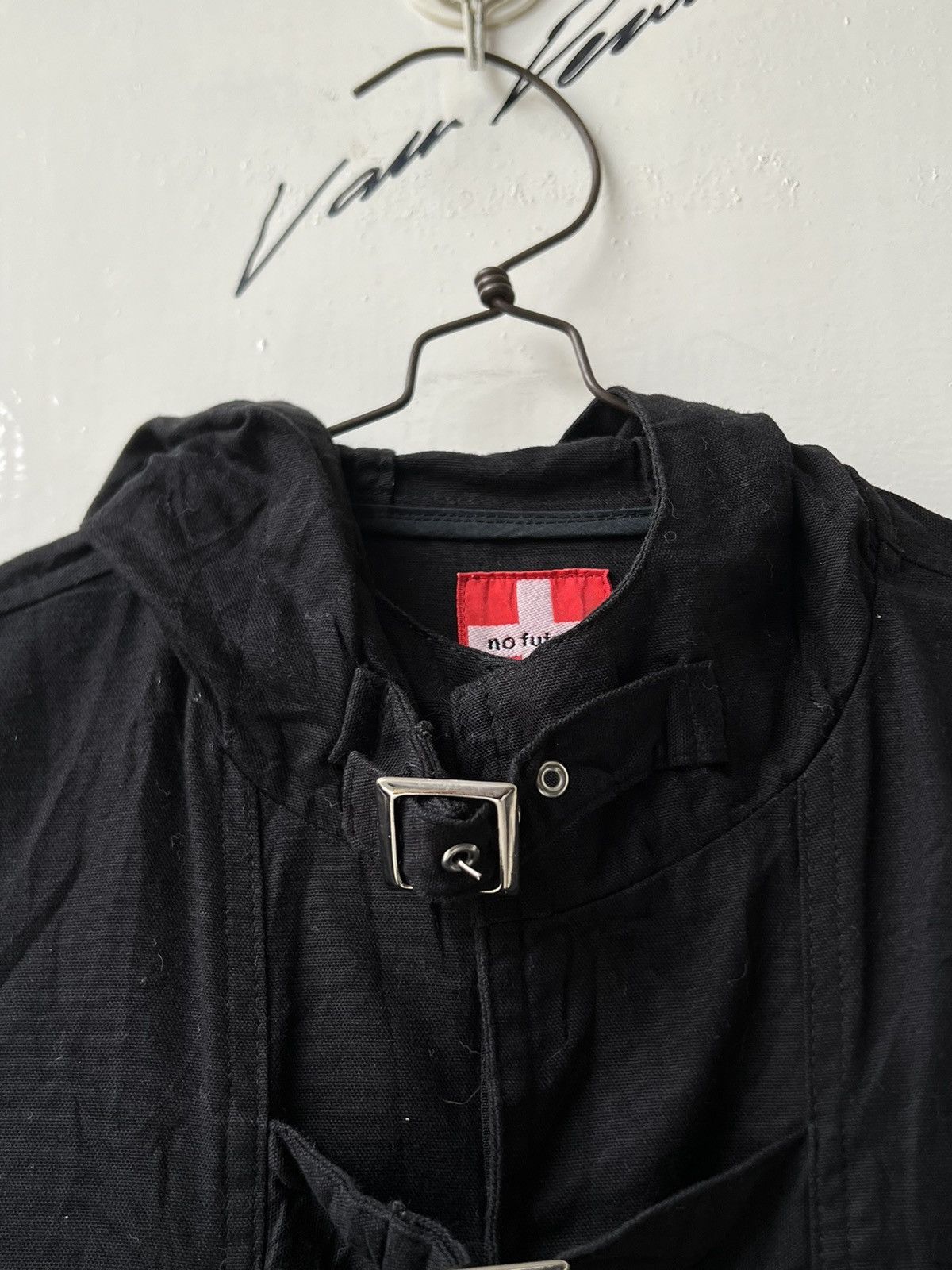 No Future No Future Punk Bondage Black Hood Size XS / US 0-2 / IT 36-38 - 5 Thumbnail