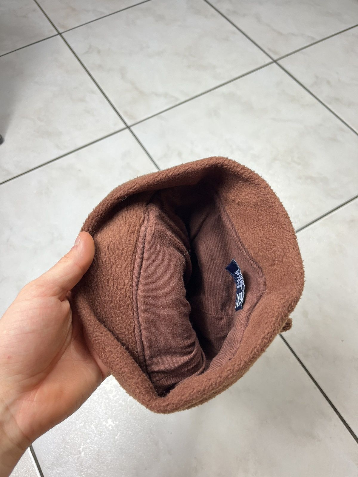 Gap × Vintage Vintage GAP 90s fleece animal hat sherpa reindeer funny Size ONE SIZE - 12 Thumbnail