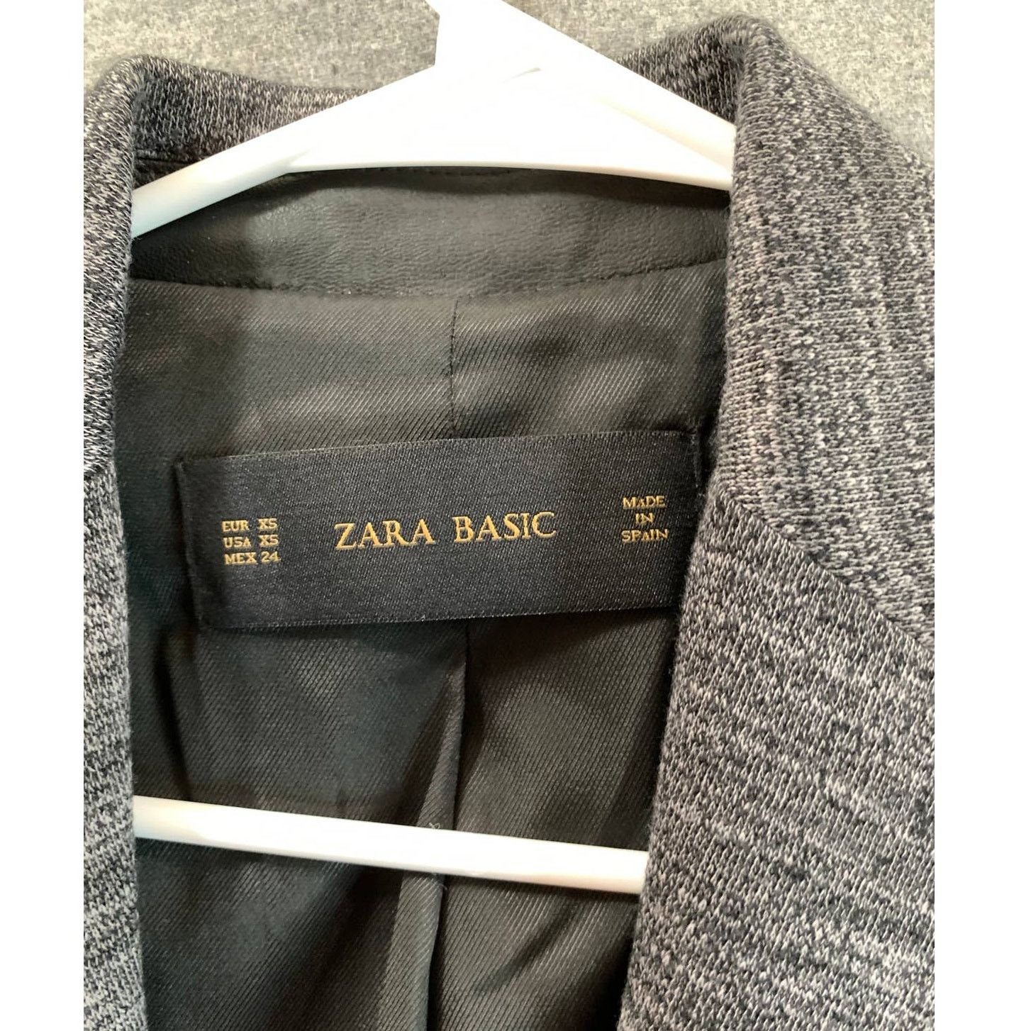 Zara ZARA Basic Suits Womens Size Extra Small Gray Size XS / US 0-2 / IT 36-38 - 3 Thumbnail