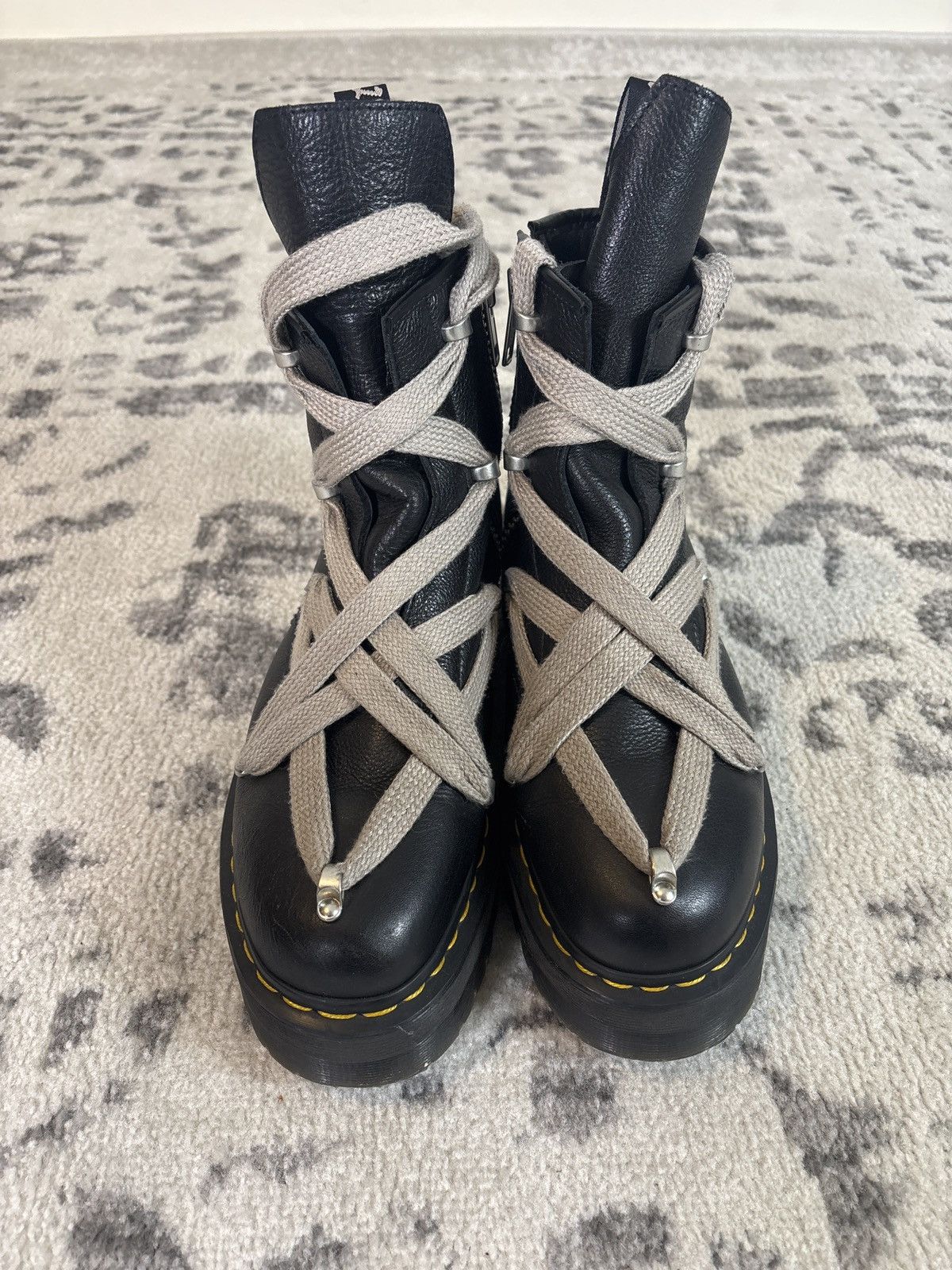 RICK OWENS X DR. MARTENS BOOTS