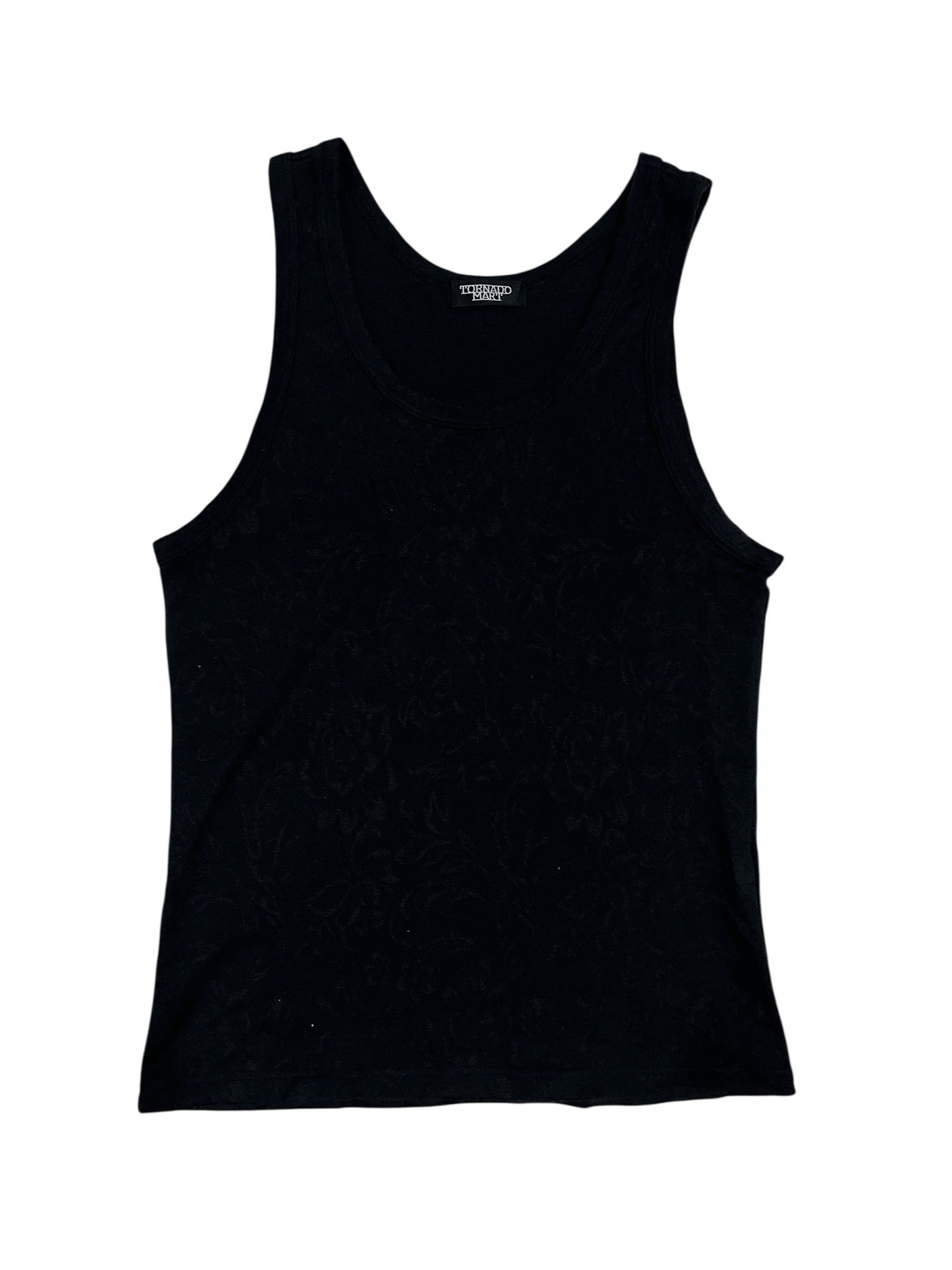 Tornado Mart Tornado Mart Tank Top Flower Pattern Singlet Made in Japan Size S / US 4 / IT 40 - 1 Thumbnail