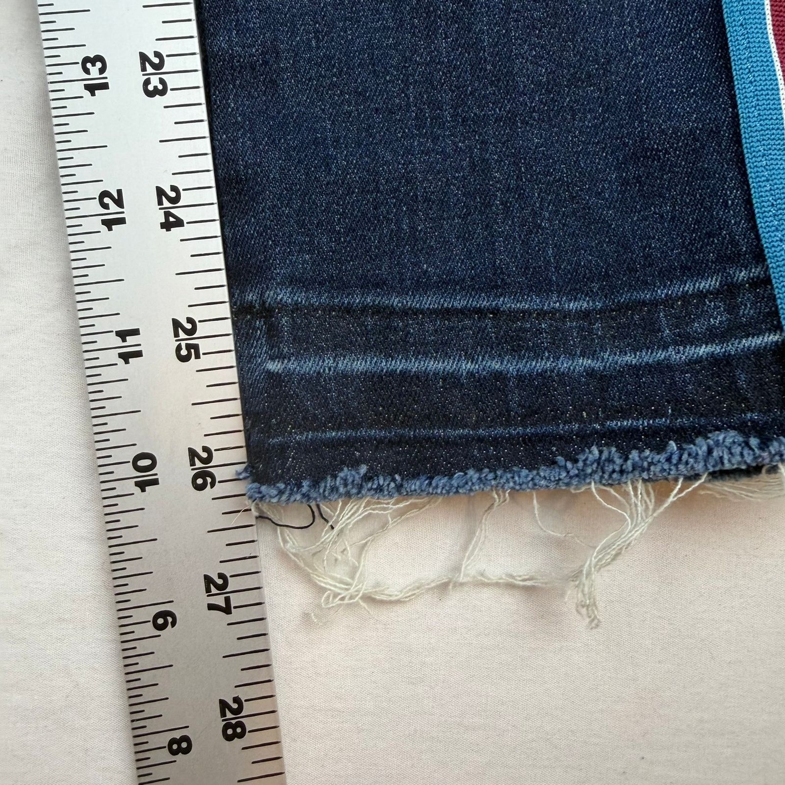 Veronica Beard Veronica Beard Debbie Jeans Size 25 Midnight Tux w/ Fray Size 25" / US 0 / IT 36 - 6 Thumbnail