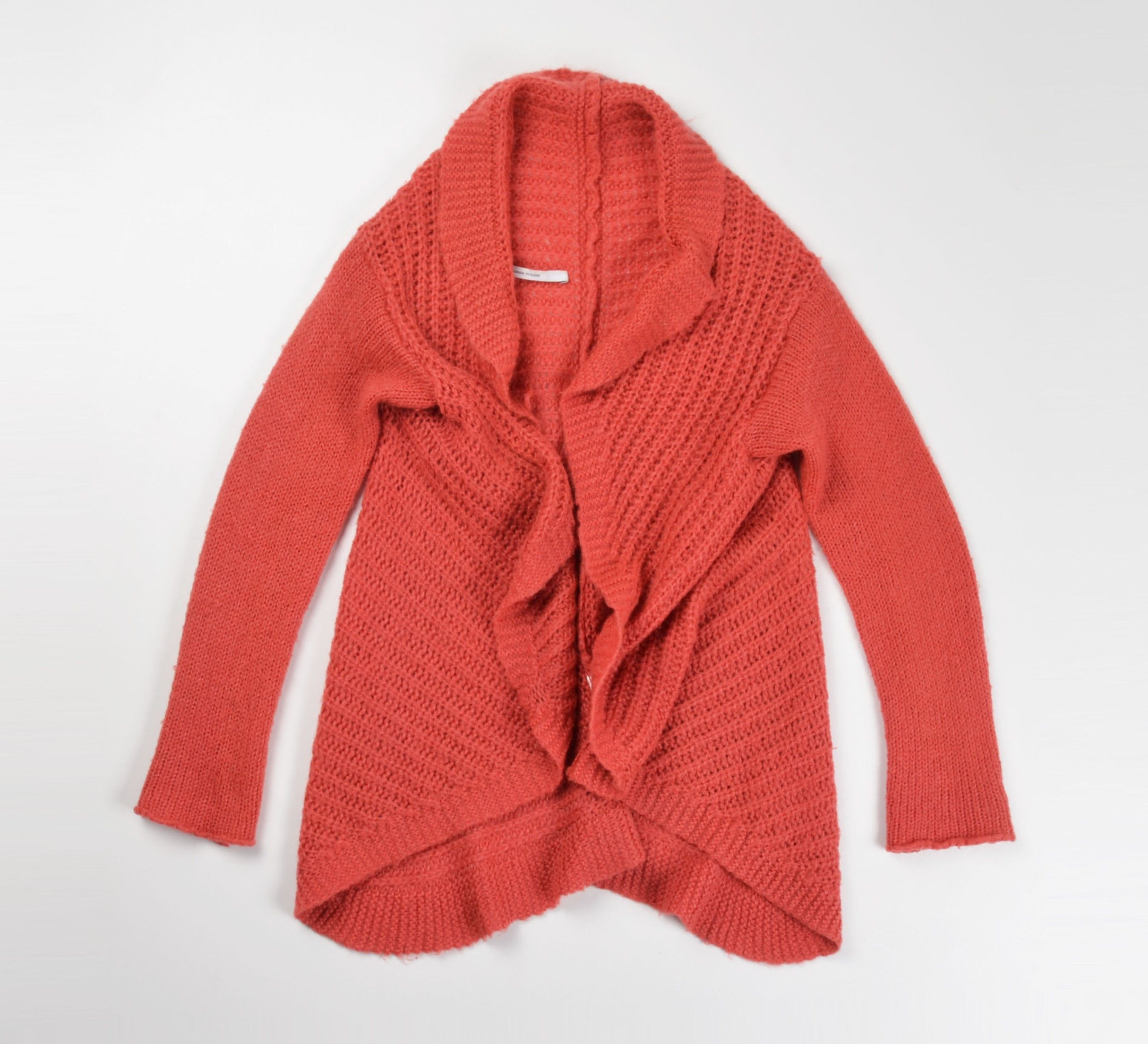 Alexander McQueen Vintage Alexander McQueen Chunky Knit Open Front Cardigan Size S / US 4 / IT 40 - 4 Thumbnail