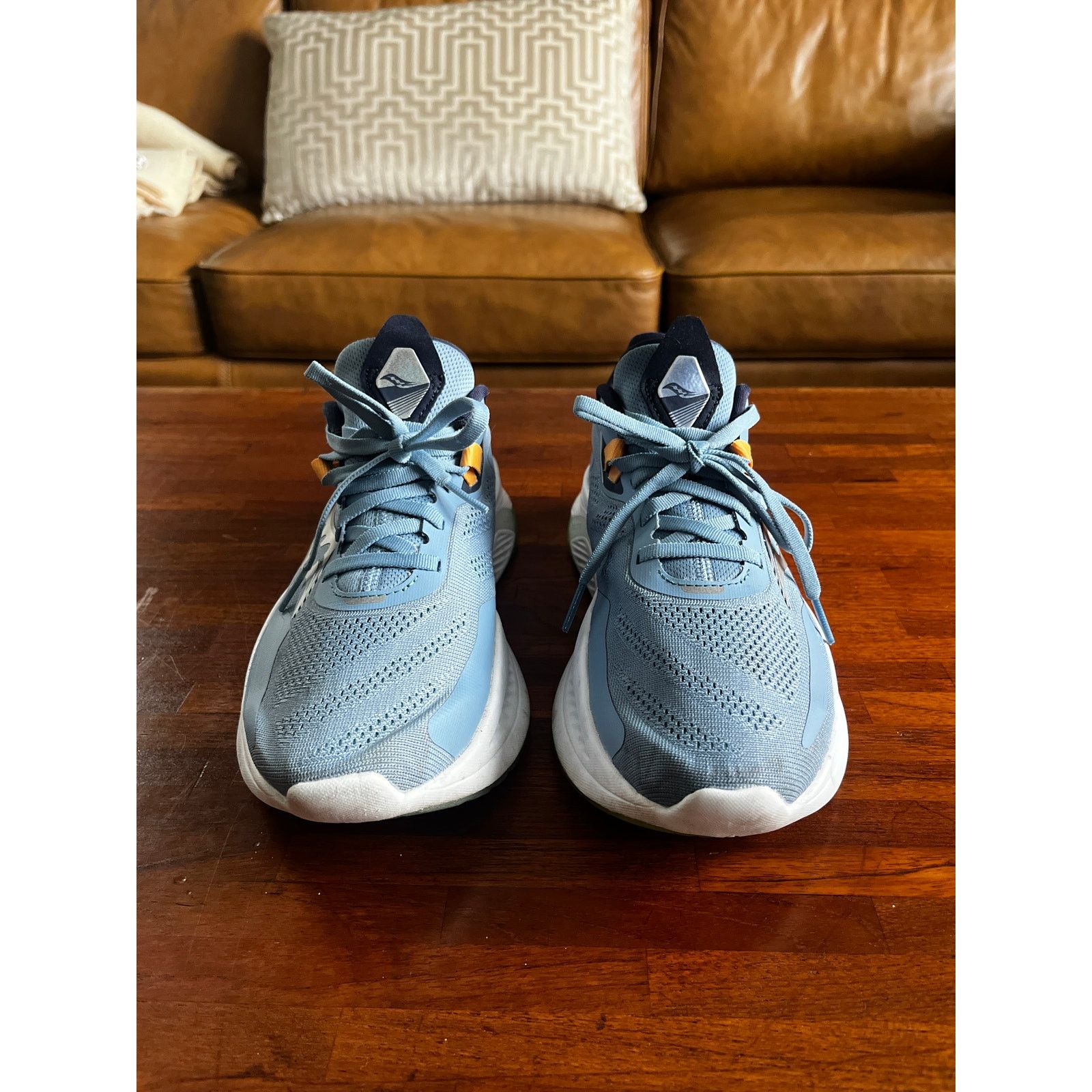 Saucony Saucony Guide 15 Running Sneakers Denim/Aqua Women's 9.5 Size US 9.5 / IT 39.5 - 4 Thumbnail