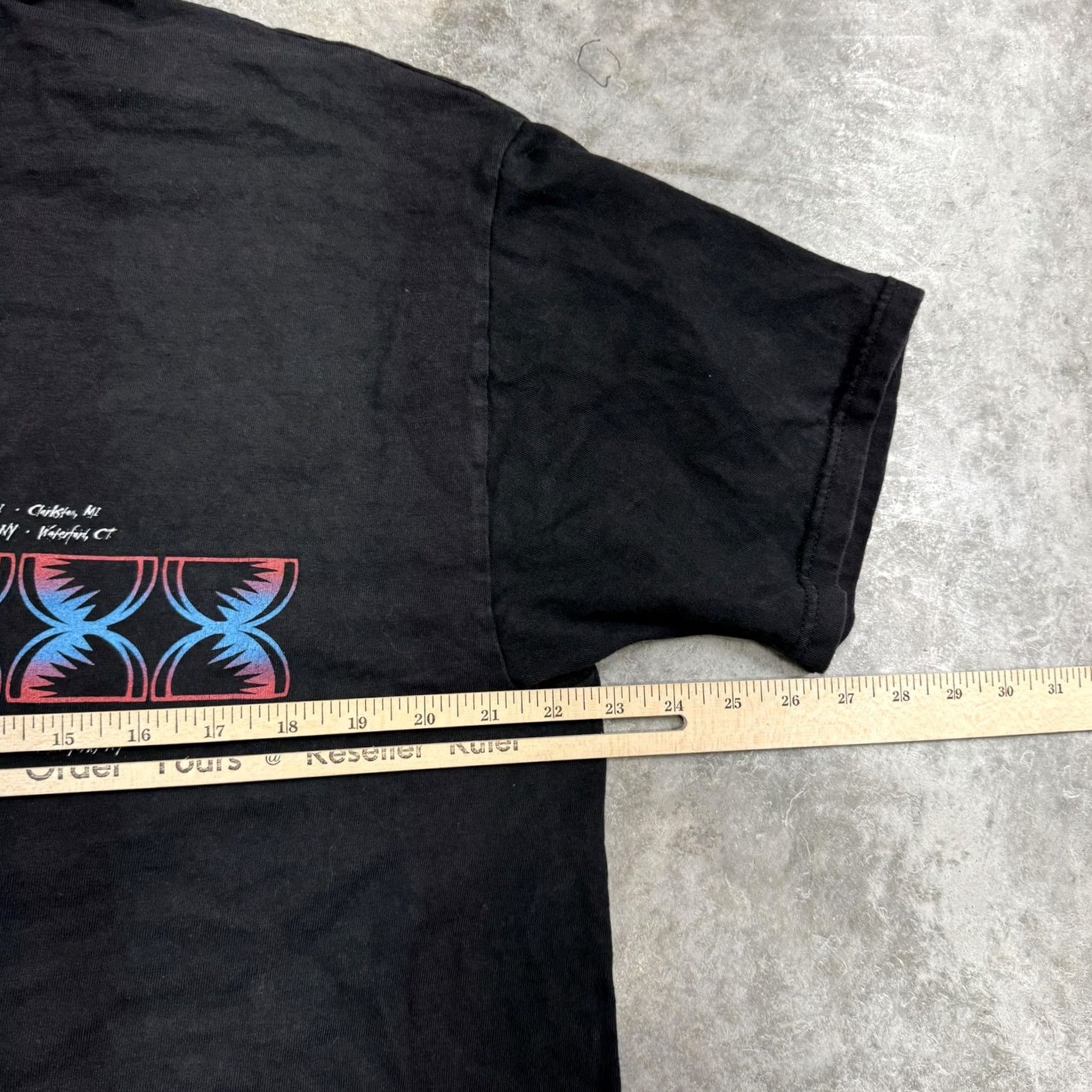 Hanes VINTAGE James Taylor Shirt Mens XL Black Hourglass Tour Band Graphic 1997 Size US XL / EU 56 / 4 - 7 Thumbnail