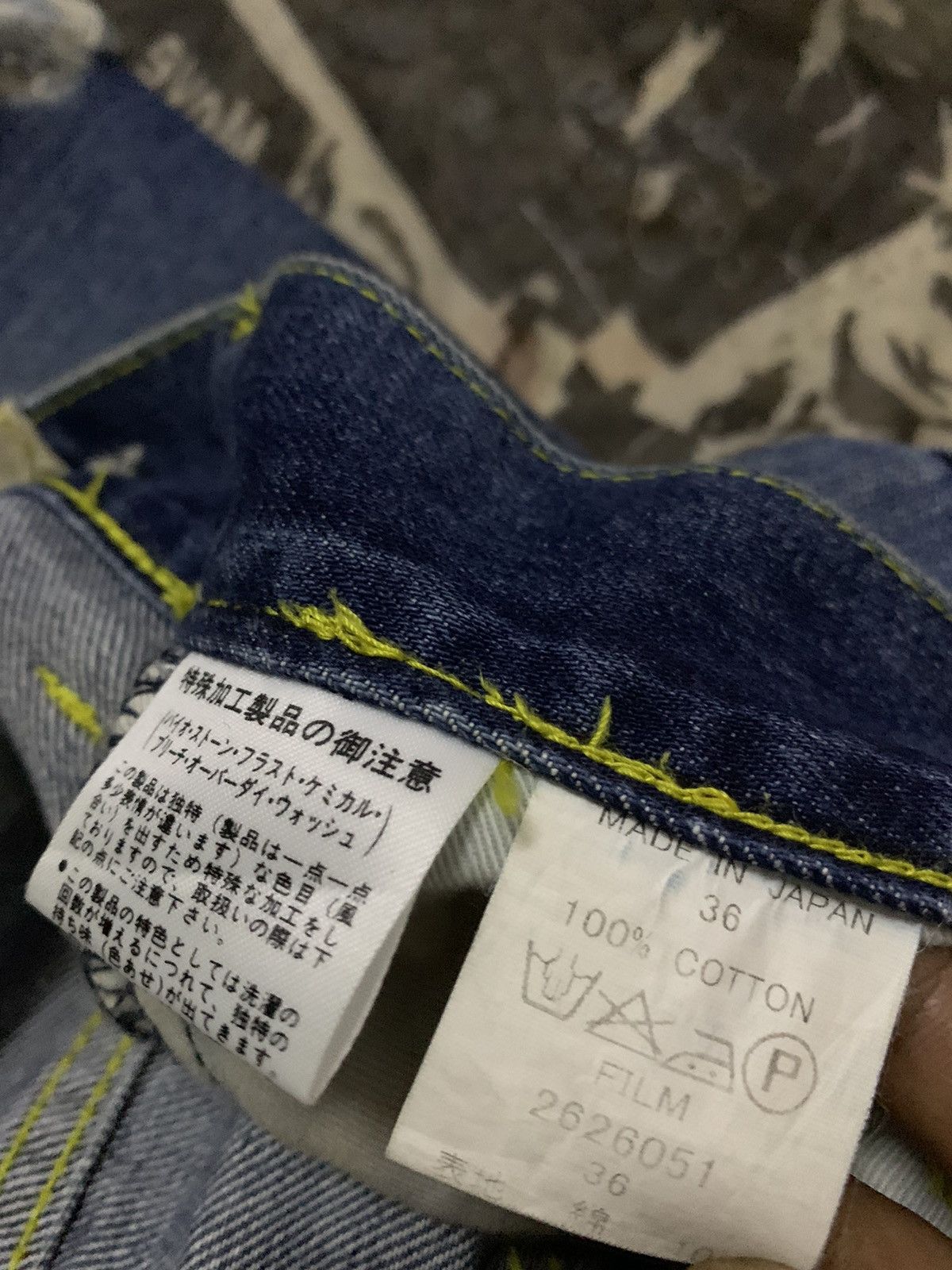Japanese Brand 💥Avant Garde Double Standard Clothing Distressed Denim Size 30" / US 8 / IT 44 - 9 Thumbnail