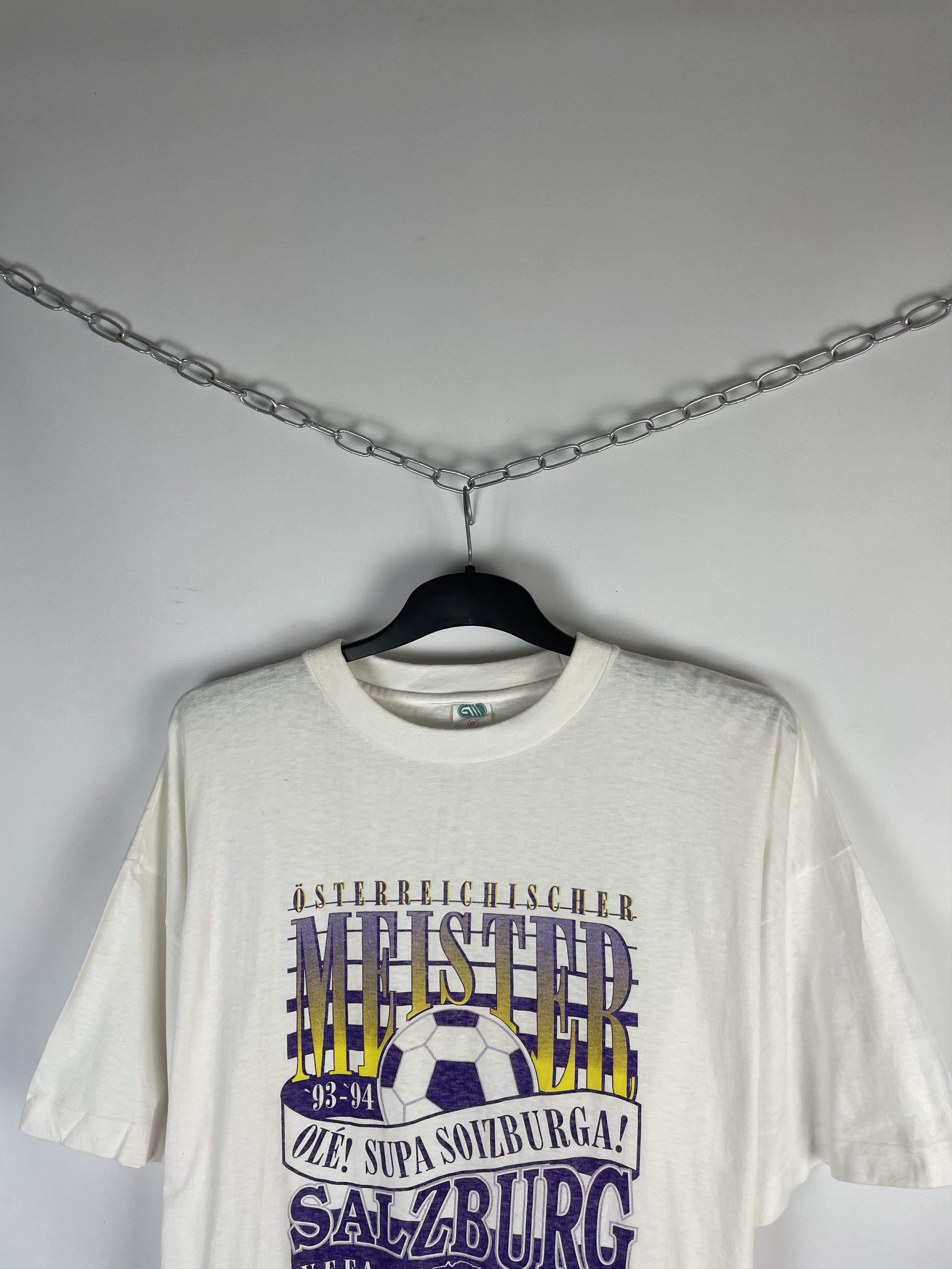 Vintage Vintage Casino Salzburg 1993-1994 Tee Size US XXL / EU 58 / 5 - 5 Thumbnail