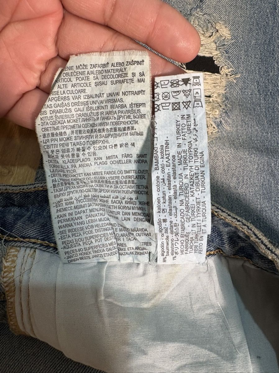 Zara Zara man distressed Denim Jeans Size US 36 / EU 52 - 12 Thumbnail