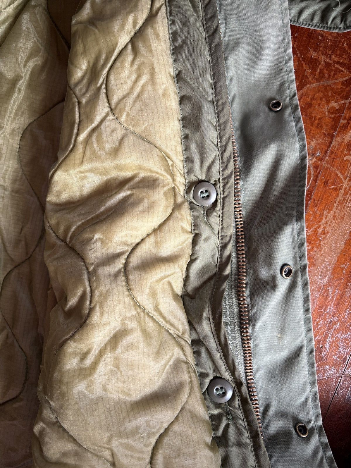 Other US ARMY M-65 Field Jacket 1965 Size US L / EU 52-54 / 3 - 3 Thumbnail