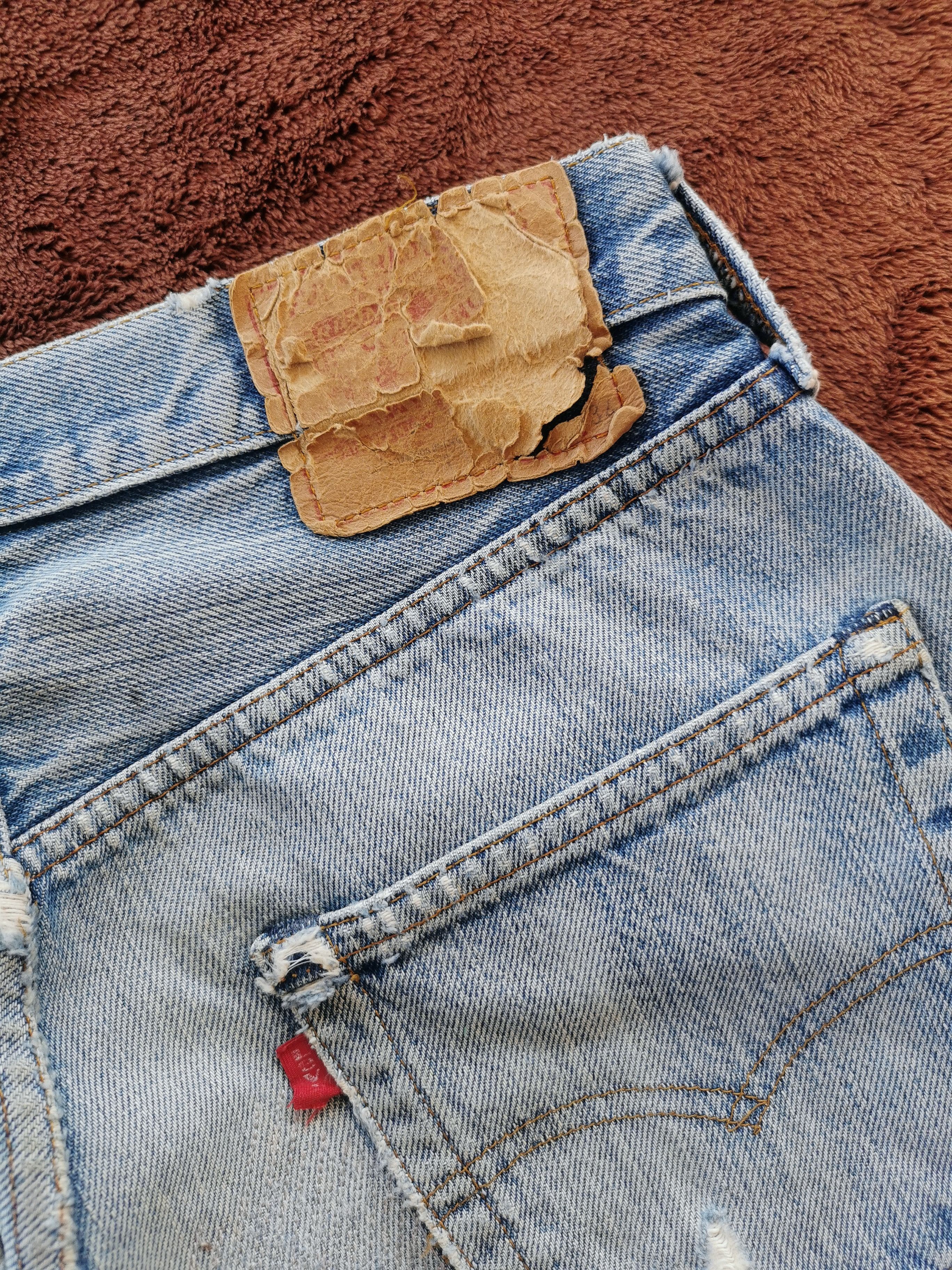 Kapital 80s Vintage Levis Selvedge Jeans Style Kapital Jeans Size US 30 / EU 46 - 12 Thumbnail