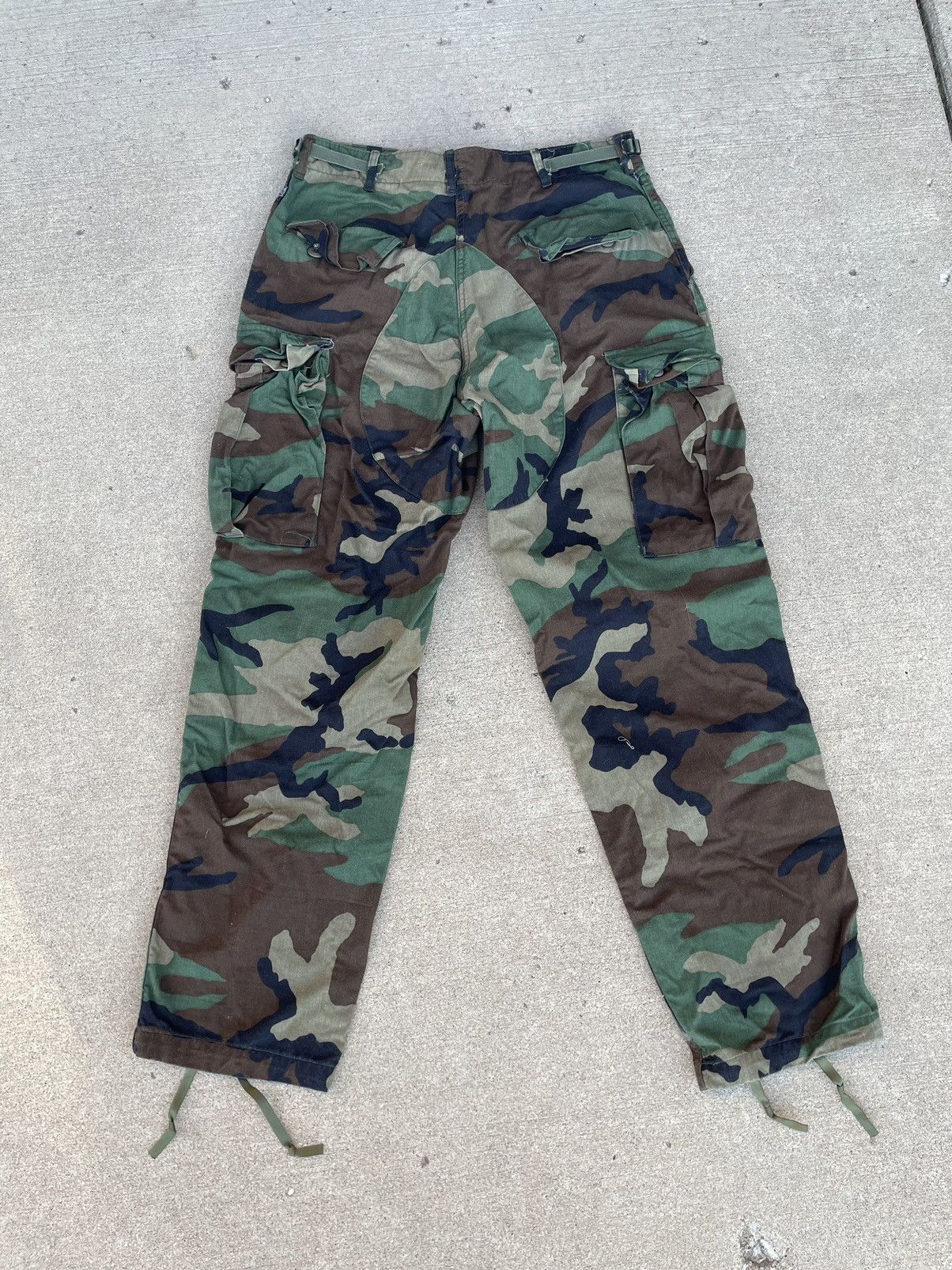 Vintage Vintage Military Cargo Camo Pants Size US 31 - 5 Thumbnail