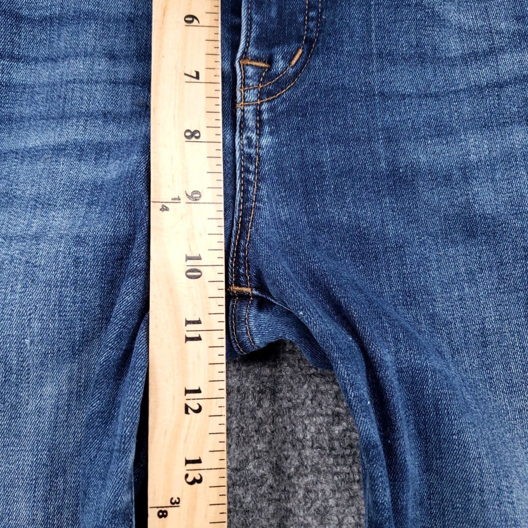 Madewell Madewell Jeans Womens 27 Blue High Rise Skinny Stretch Medium Wash Denim Jeans Women Tailored Comfort Pockets 5-Pocket Size 27" / US 4 / IT 40 - 6 Thumbnail
