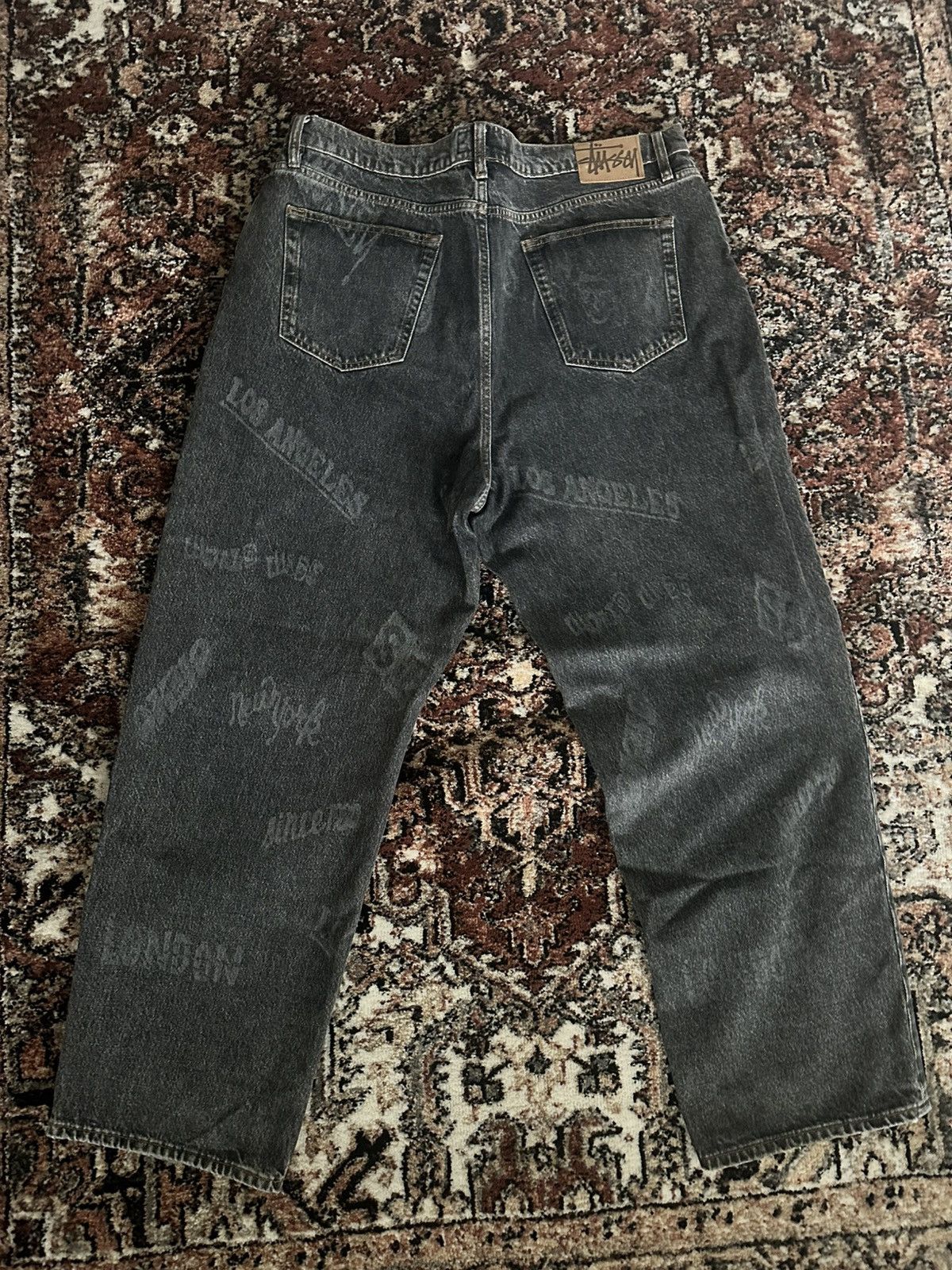 Stussy Big Ol' Jean City Print Size US 38 / EU 54 - 2 Thumbnail