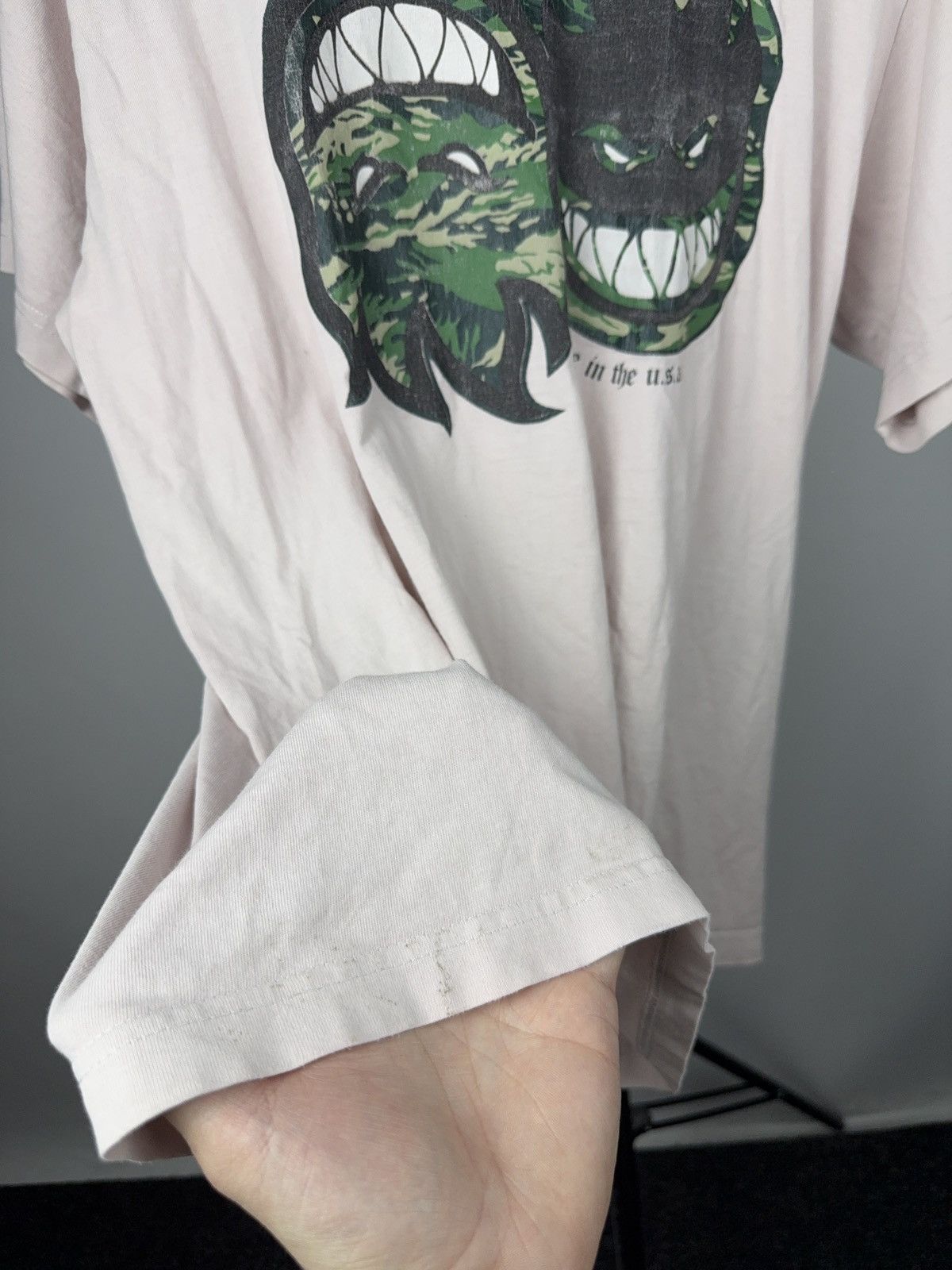 Spitfire Spitfire 90s SK8 Bighead Camo Graphic Tee Skateboard Y2K Size US L / EU 52-54 / 3 - 8 Thumbnail