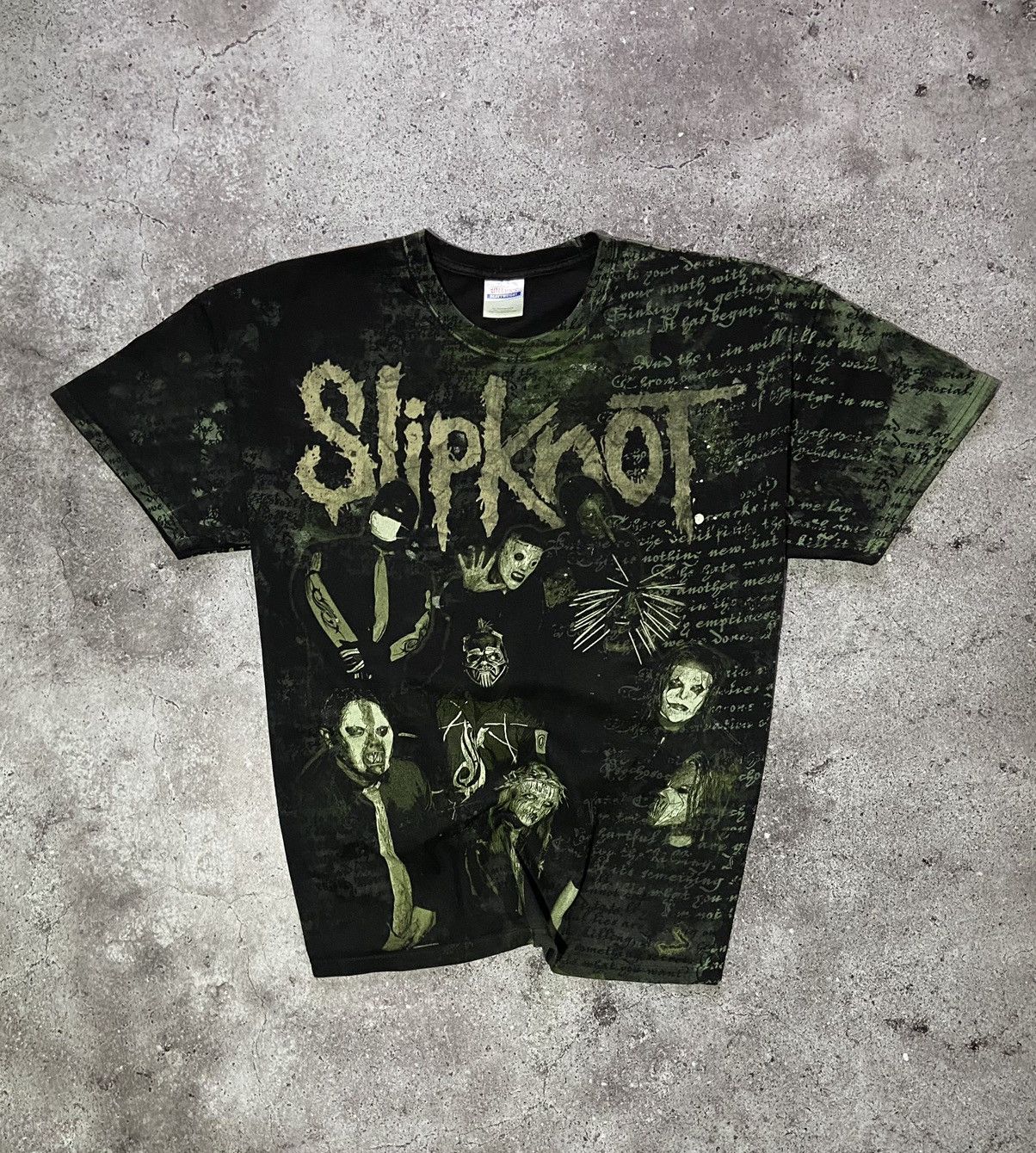 💥Slipknot vintage rare 90s t-shirt‼️
