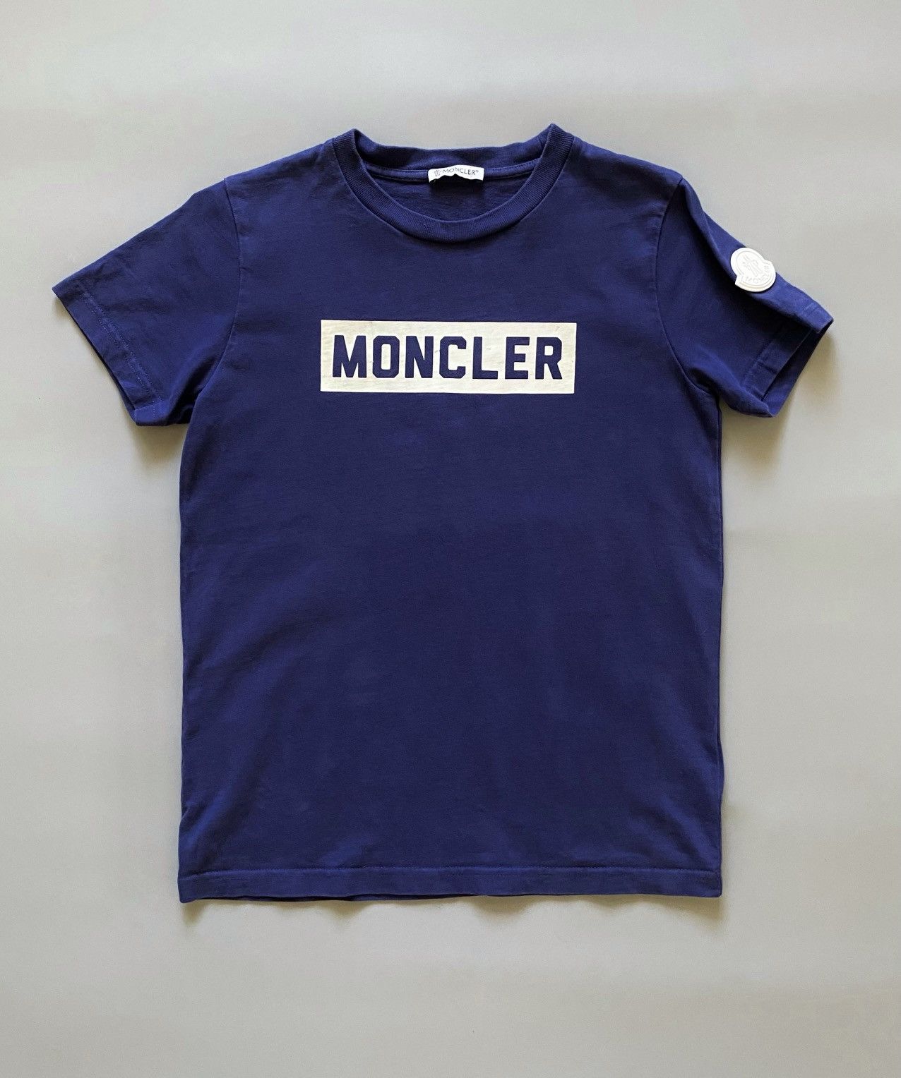 Moncler Moncler Maglia Big Logo T-Shirt 12/152 Size XS / US 0-2 / IT 36-38 - 2 Thumbnail