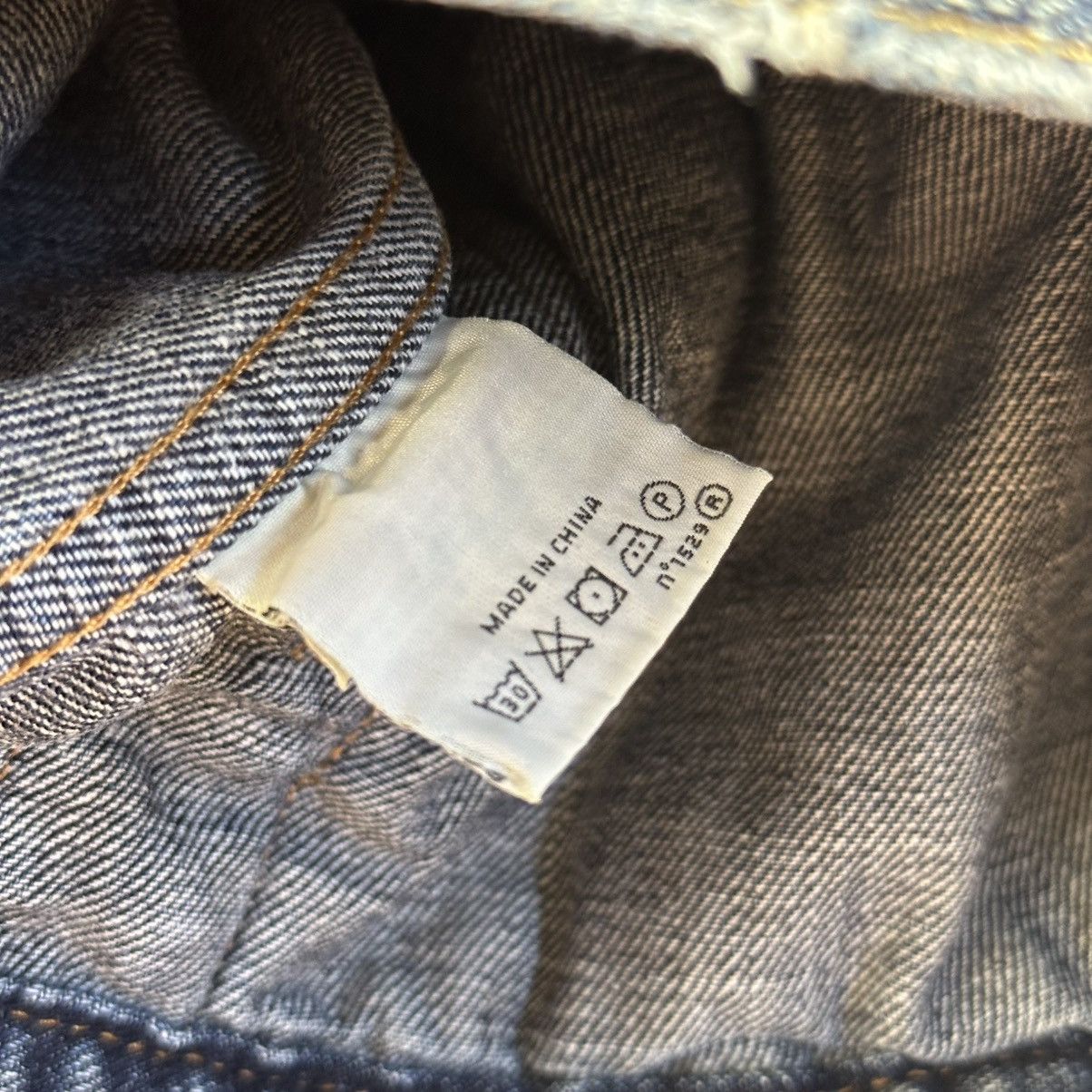 Denim & Supply Ralph Lauren Y2K Distressed Ripped Faded Blue Jeans Trucker Jacket XL Size US XL / EU 56 / 4 - 5 Thumbnail