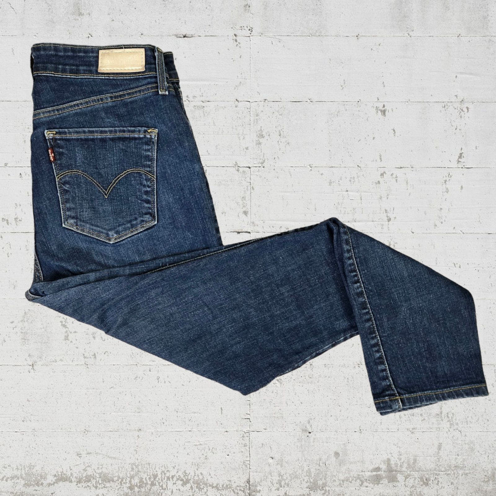 Levi's Levi’s Dark High Rise Slim Skinny Jeans Size 28 Size 28" / US 6 / IT 42 - 9 Thumbnail