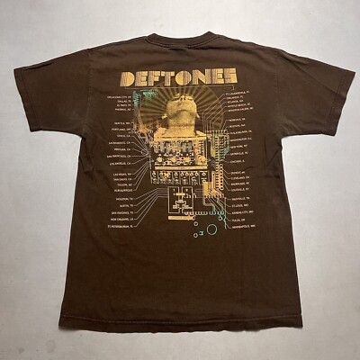 Band Tees Deftones Alternative Metal Band Shirt Tee T-shirt Size US L / EU 52-54 / 3 - 1 Thumbnail