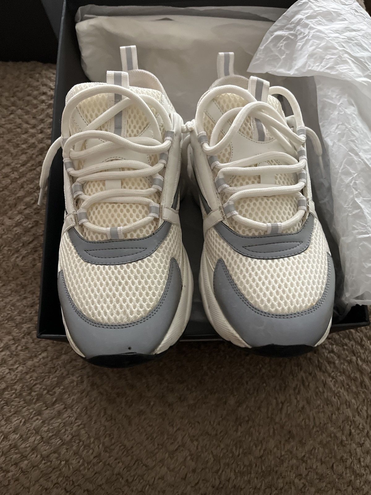Dior White and grey dior trainers Size US 7 / EU 40 - 7 Thumbnail